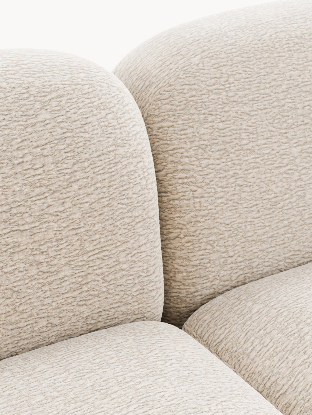 Modulares Teddy-Ecksofa Wolke (4-Sitzer)