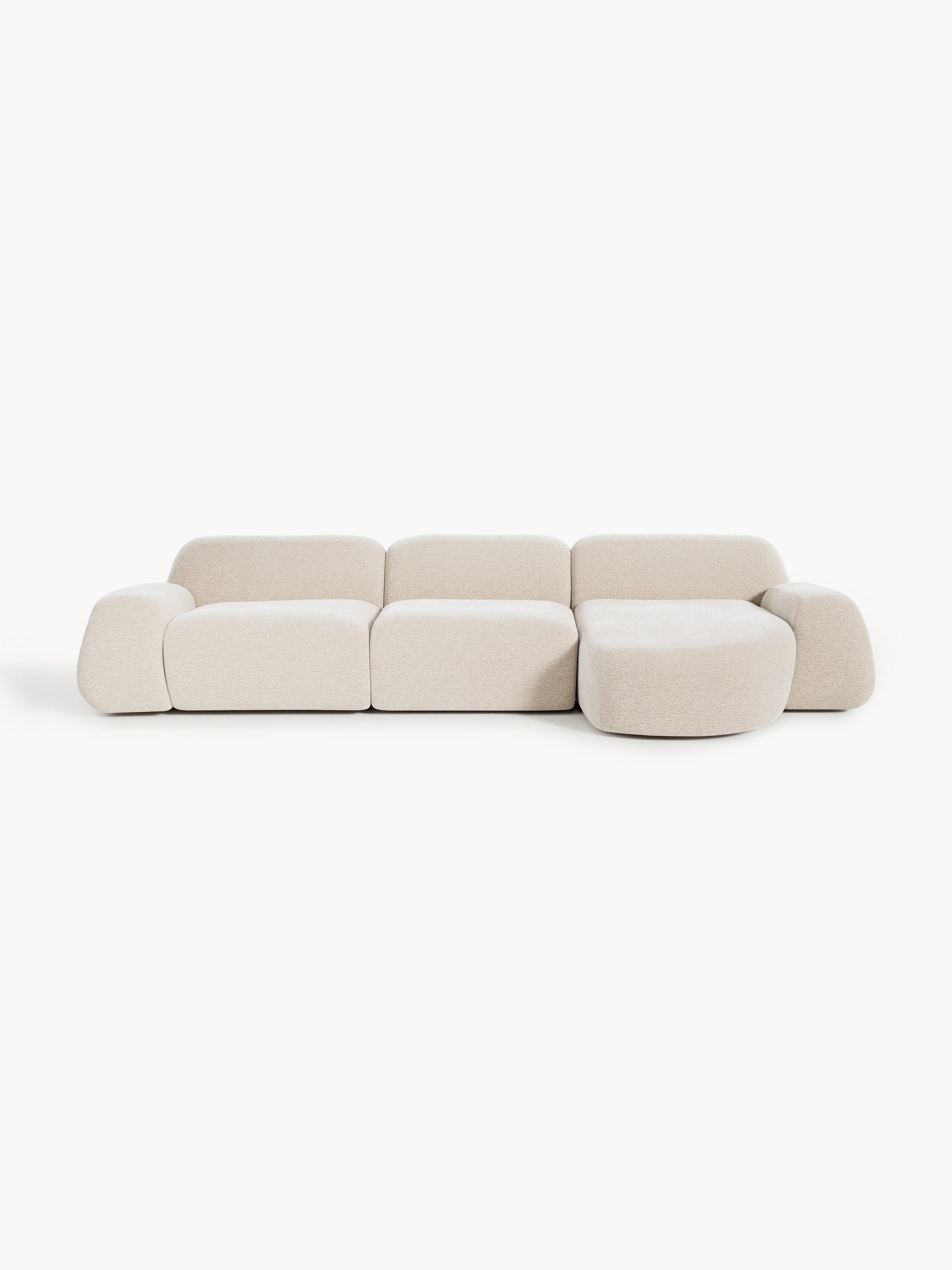 Galeriebild 1 - Modulares Teddy-Ecksofa Wolke (4-Sitzer)