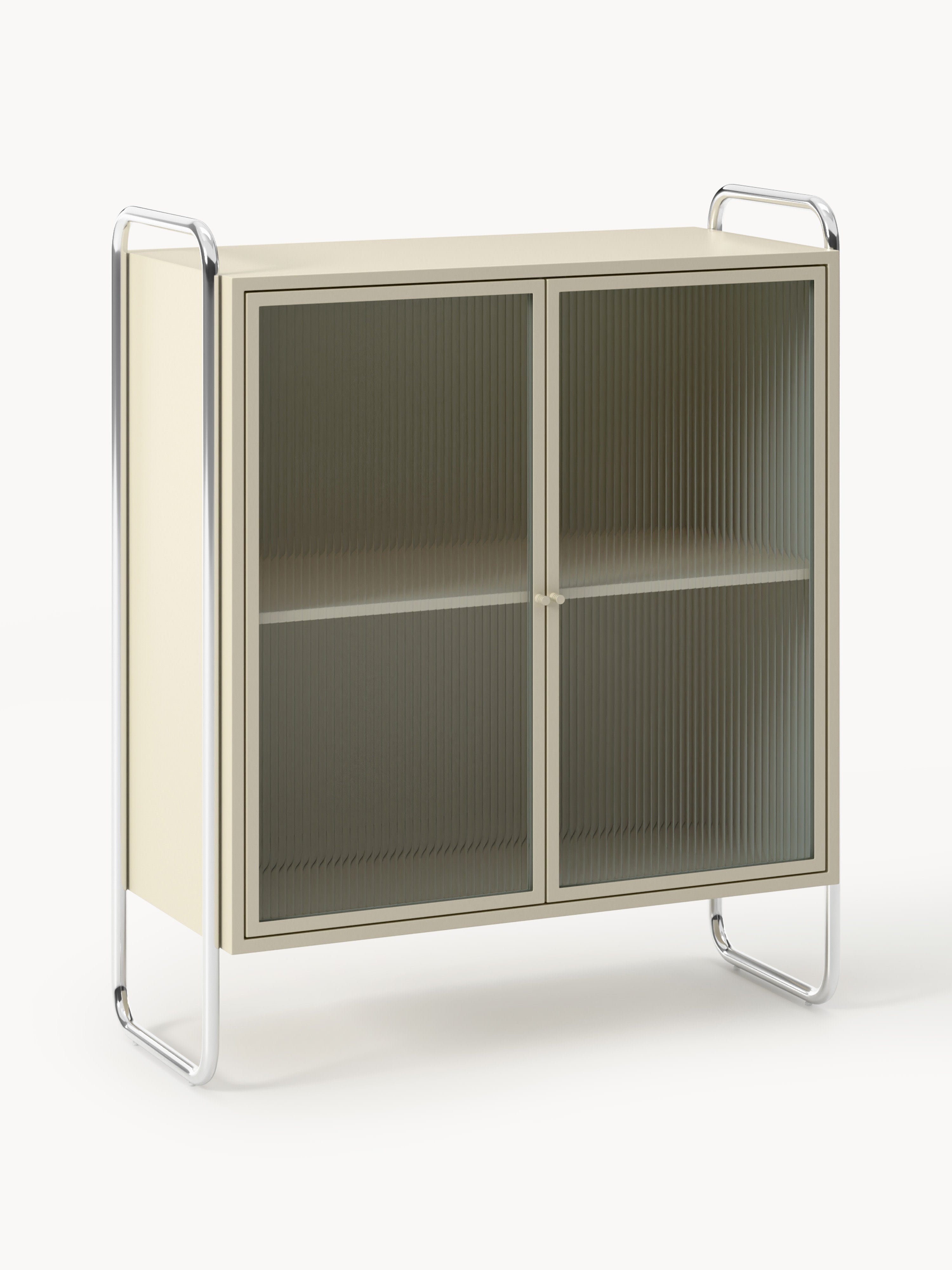 Galeriebild 1 - Metall-Vitrine Robyn mit Glas-Front