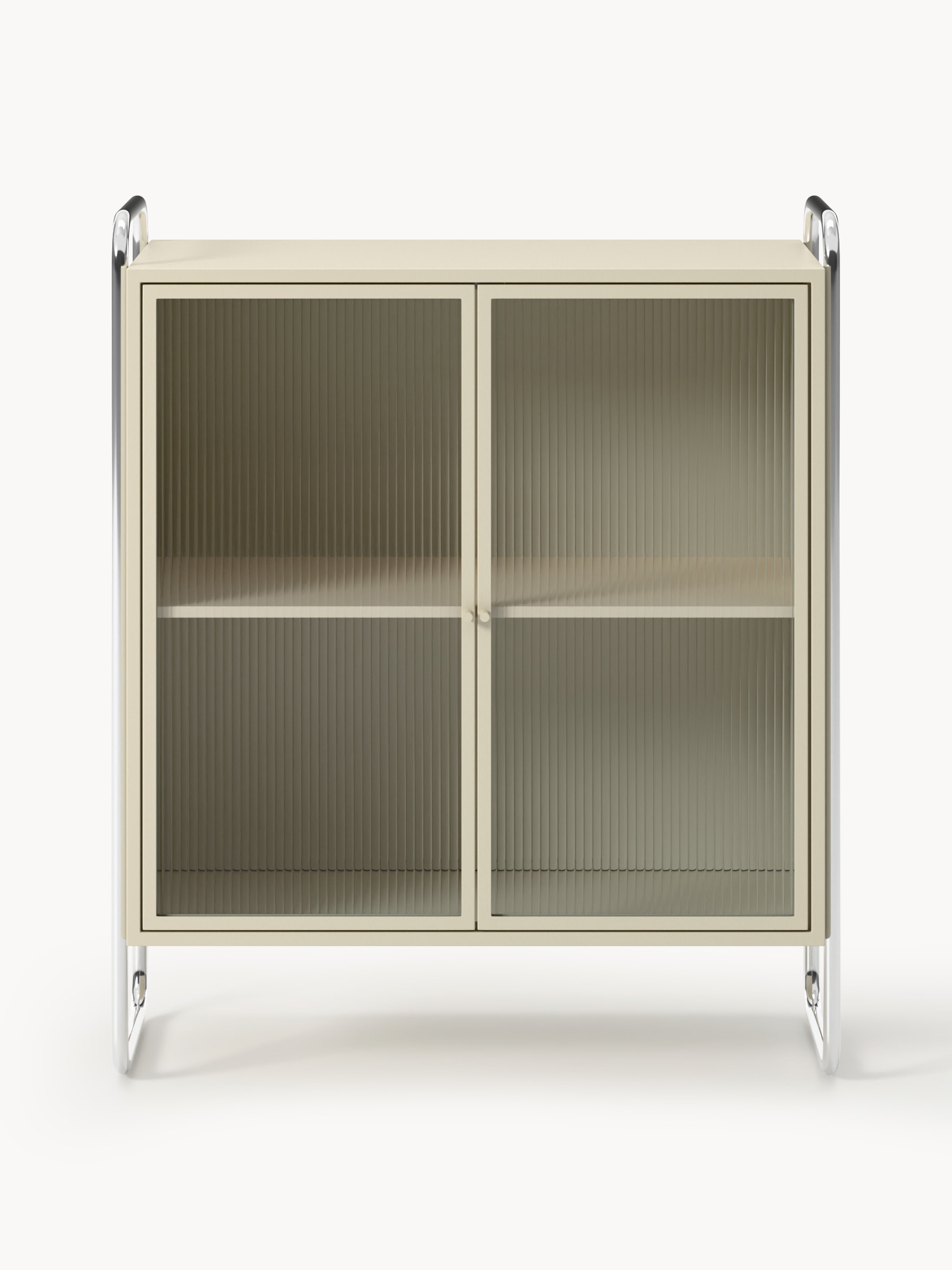 Metall-Vitrine Robyn mit Glas-Front