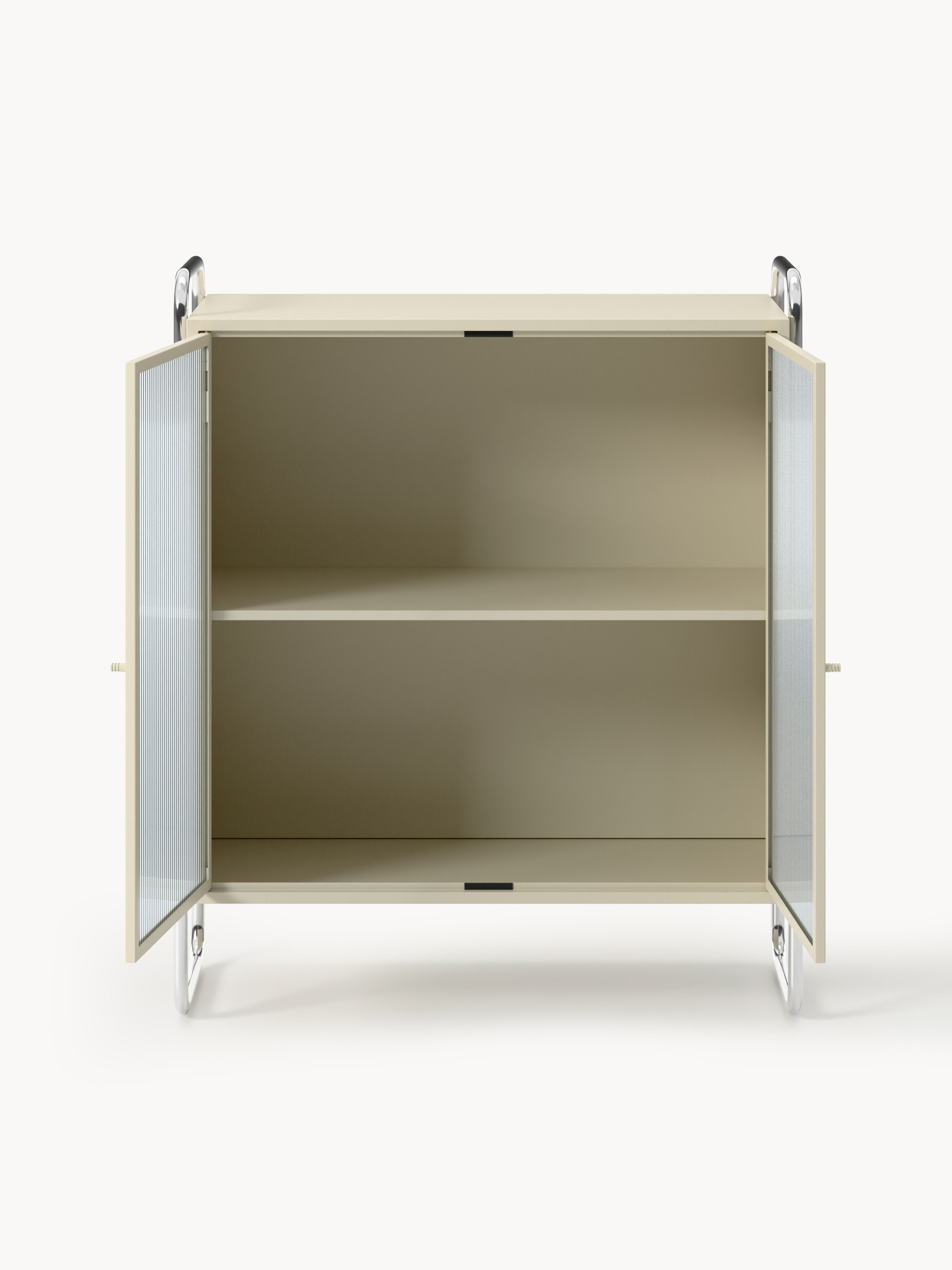 Metall-Vitrine Robyn mit Glas-Front
