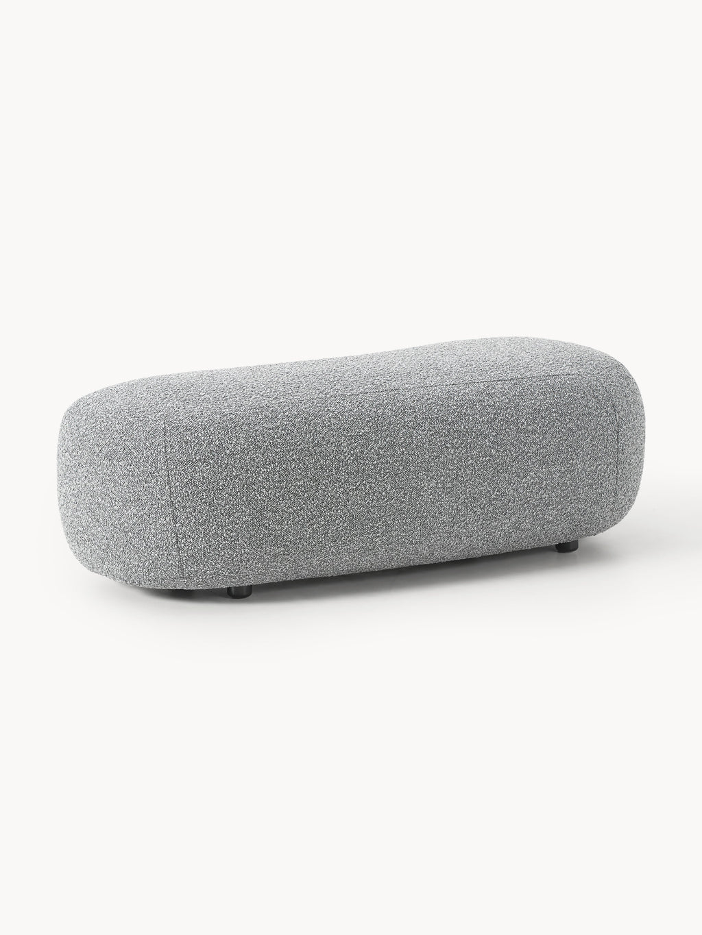 XL Sofa-Hocker Alba aus Bouclé