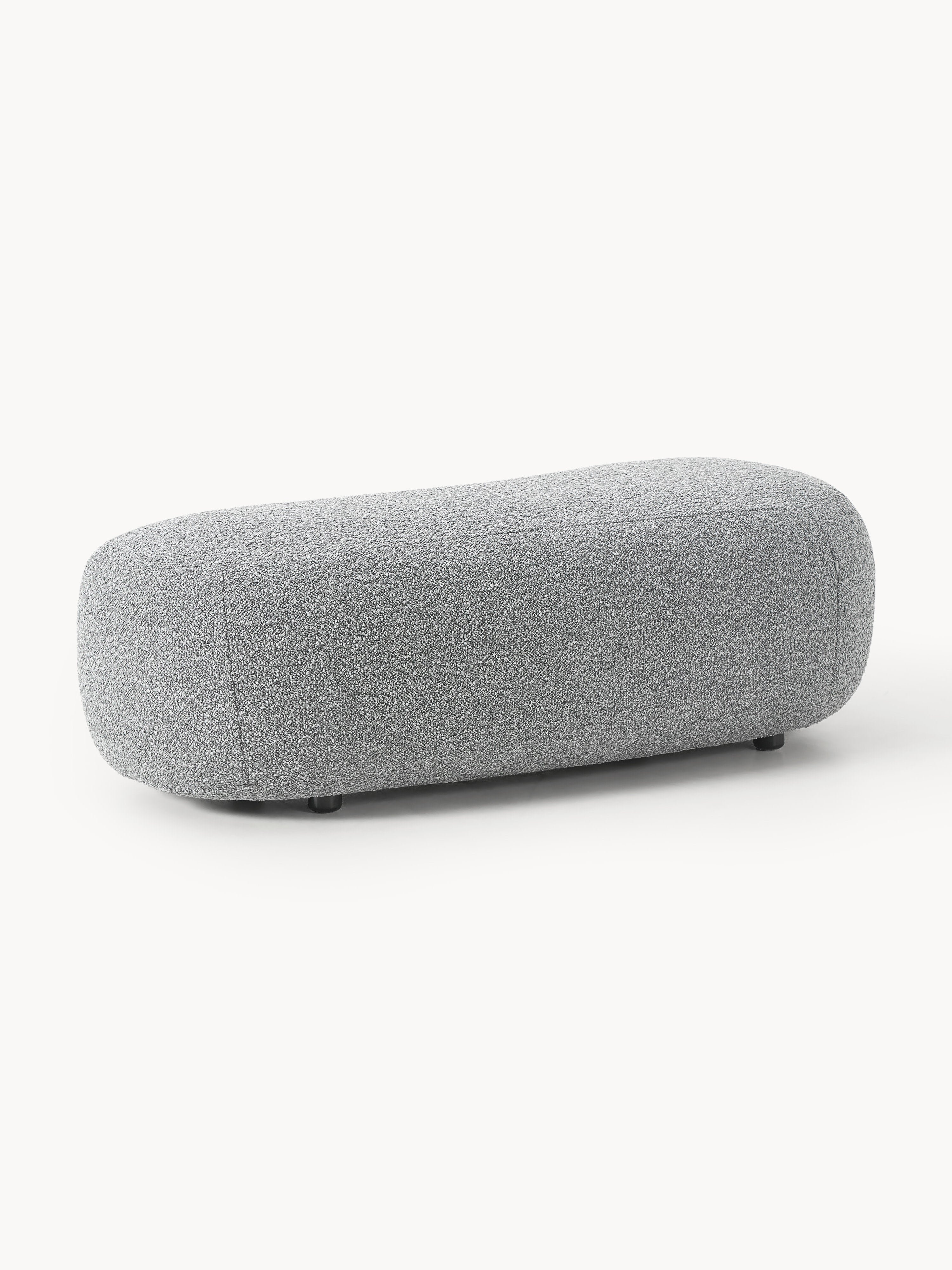 XL Sofa-Hocker Alba aus Bouclé