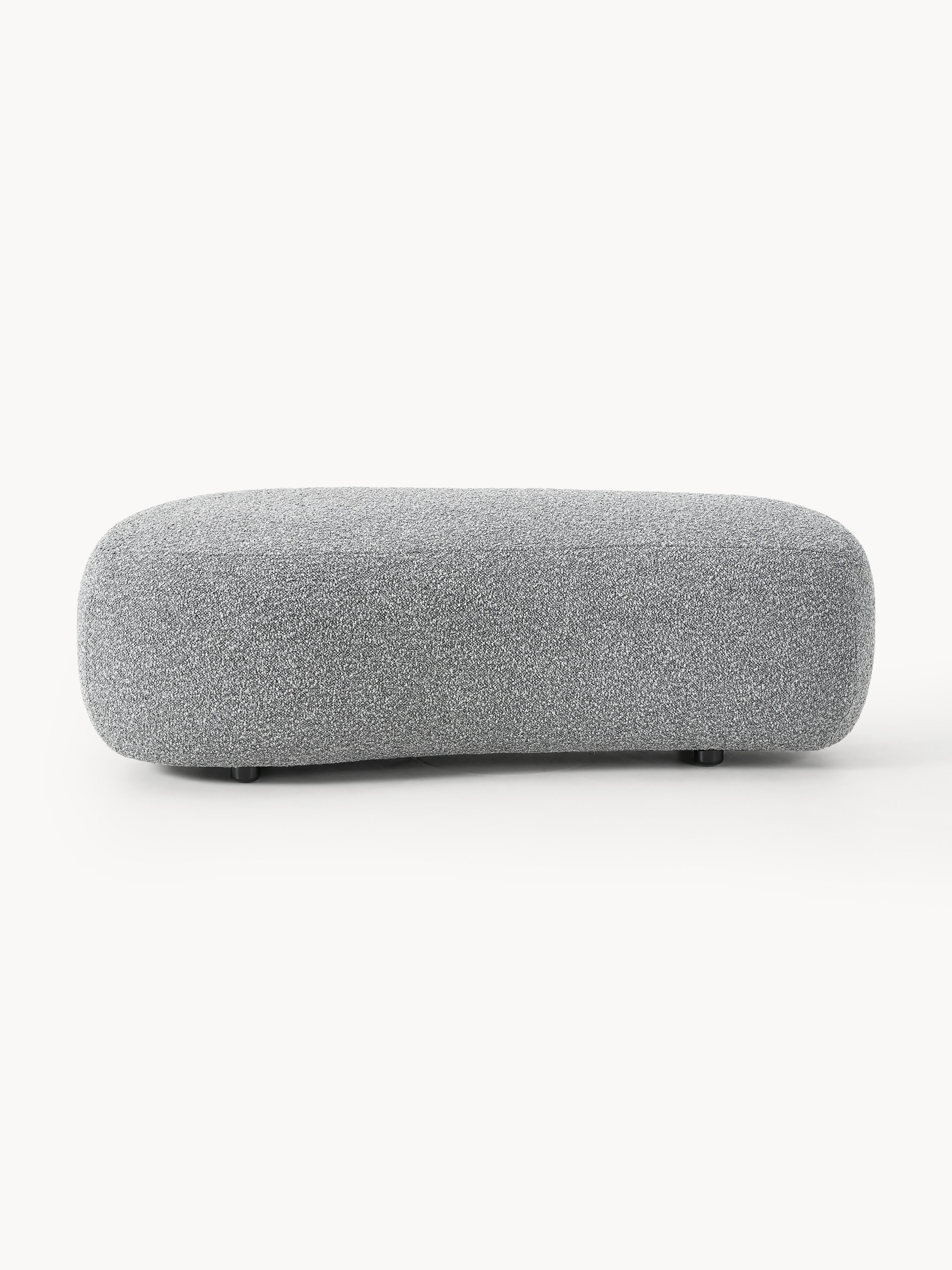 XL Sofa-Hocker Alba aus Bouclé