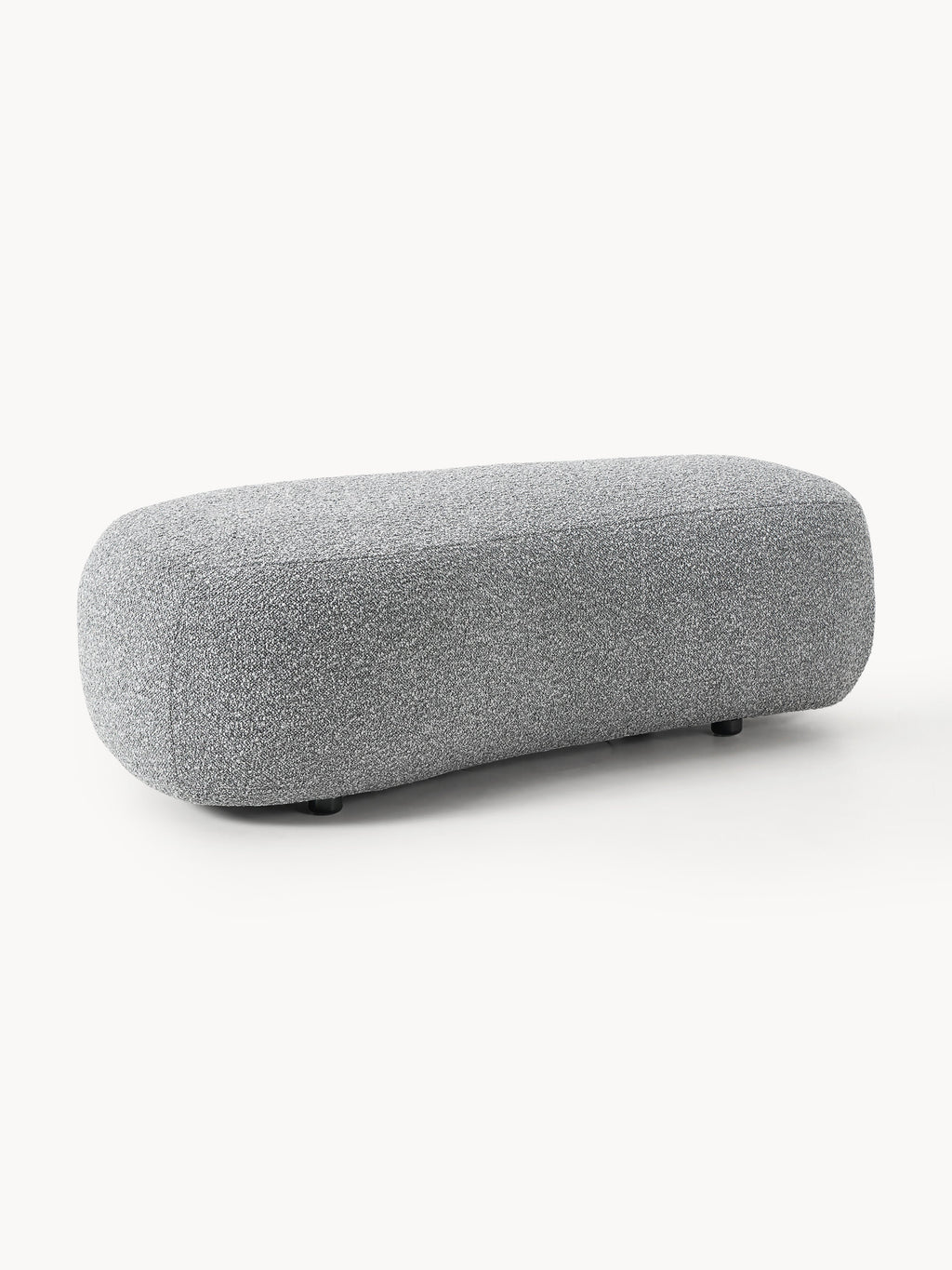Galeriebild 1 - XL Sofa-Hocker Alba aus Bouclé