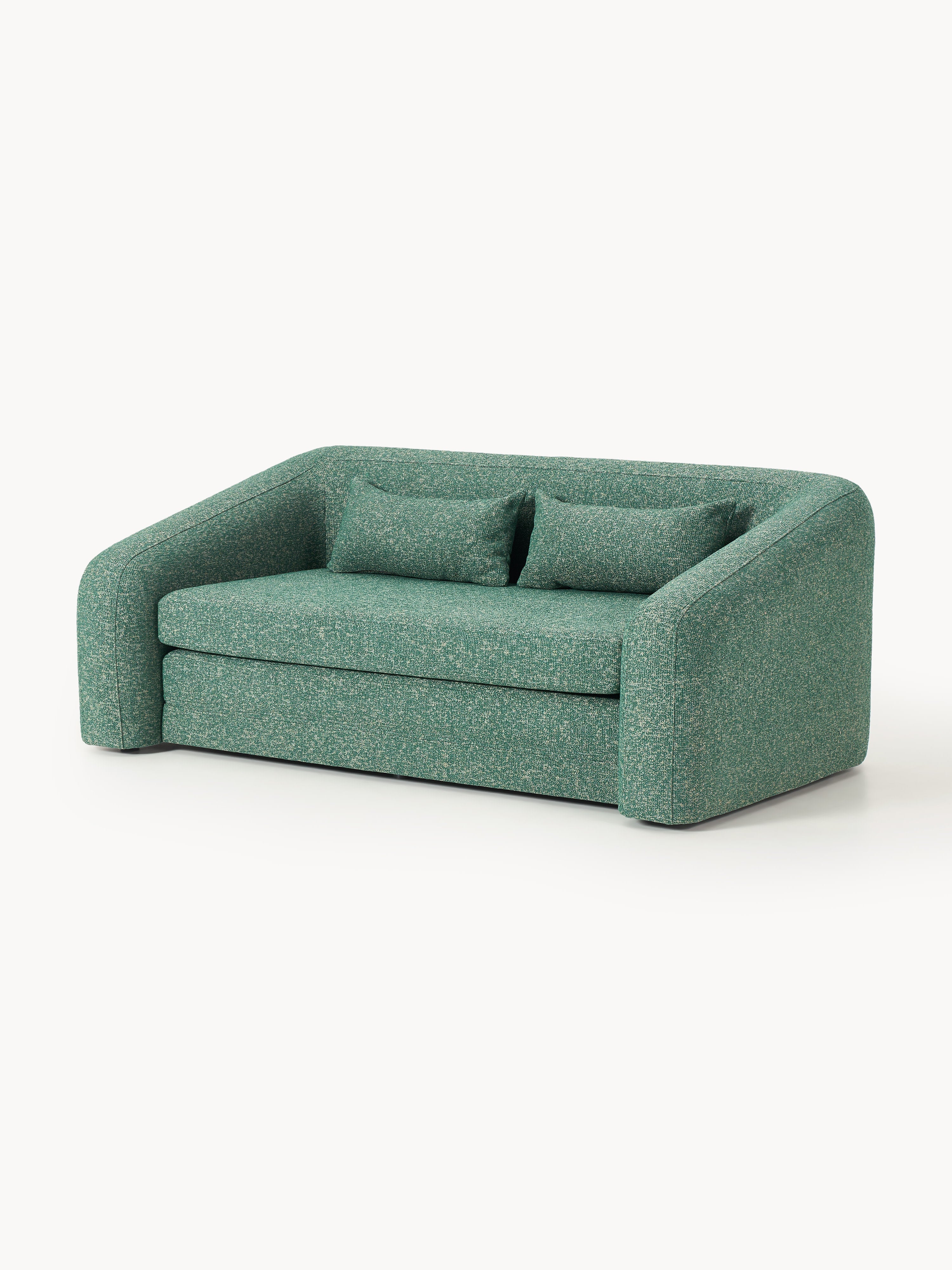 Bouclé-Schlafsofa Eliot (2-Sitzer)
