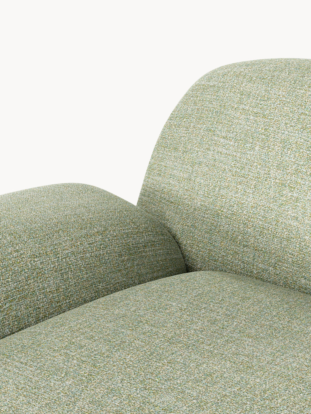 Bouclé-XL-Loungesessel Wolke