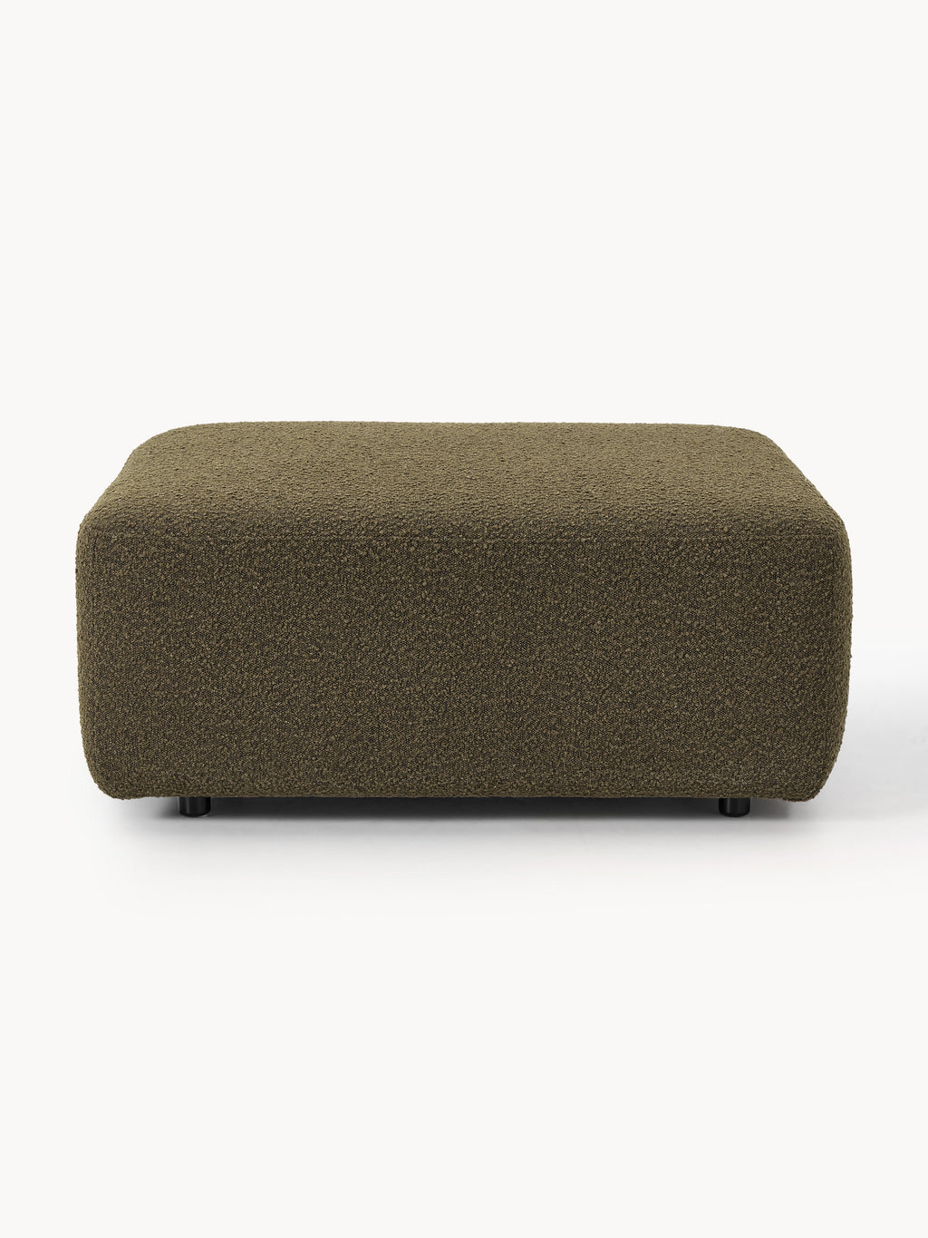 Bouclé-Sofa-Hocker Anton