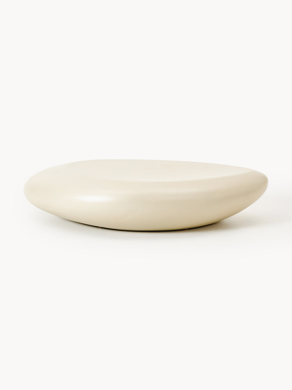 Großer Couchtisch Pietra in organischer Form, B 135 cm