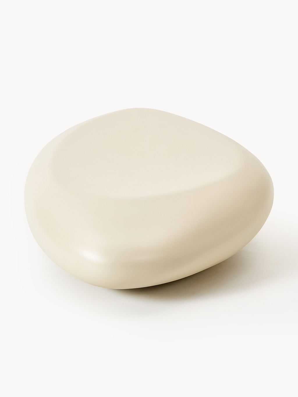 Großer Couchtisch Pietra in organischer Form, B 135 cm