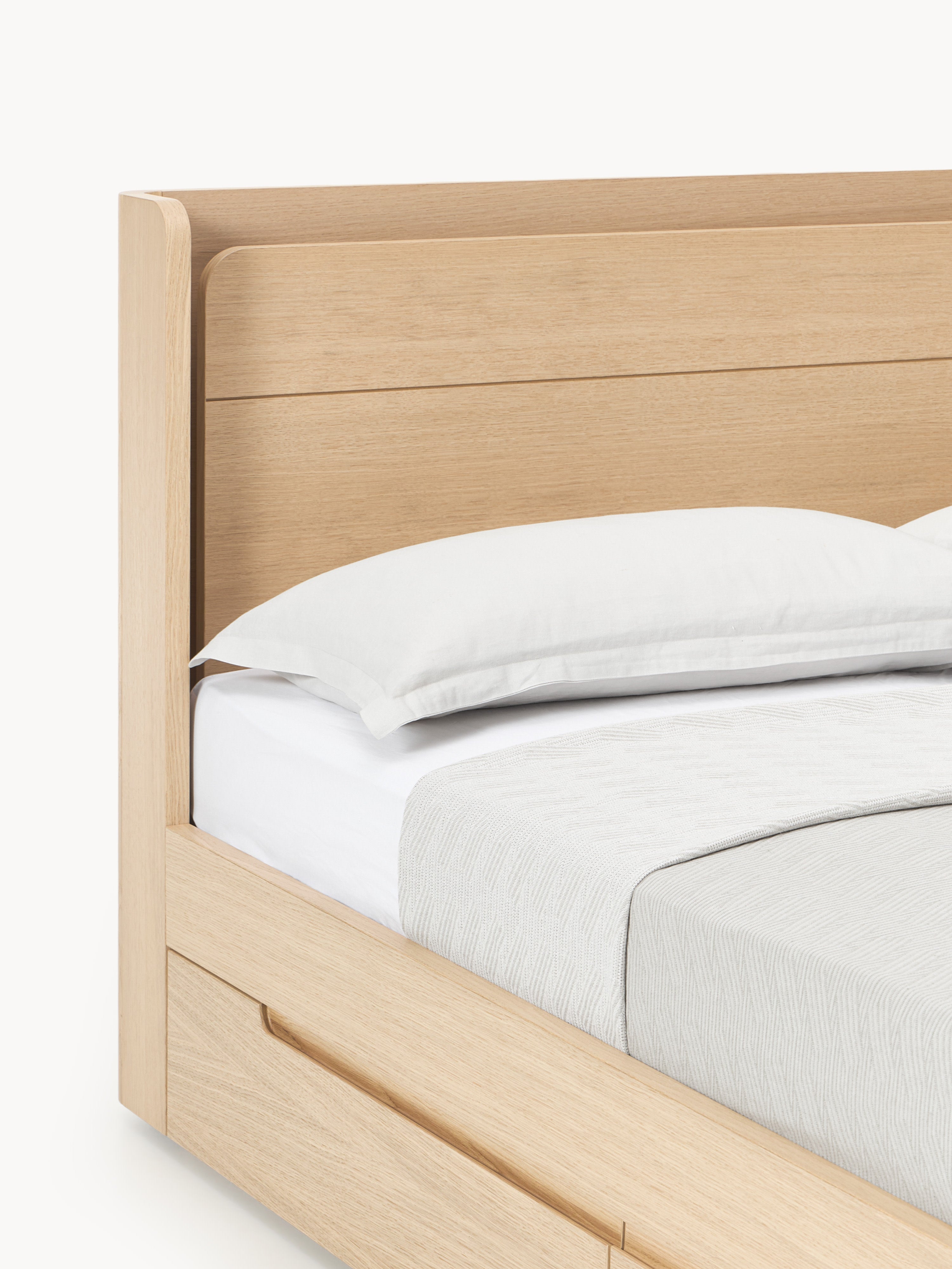 Holzbett Allow mit Schubladen