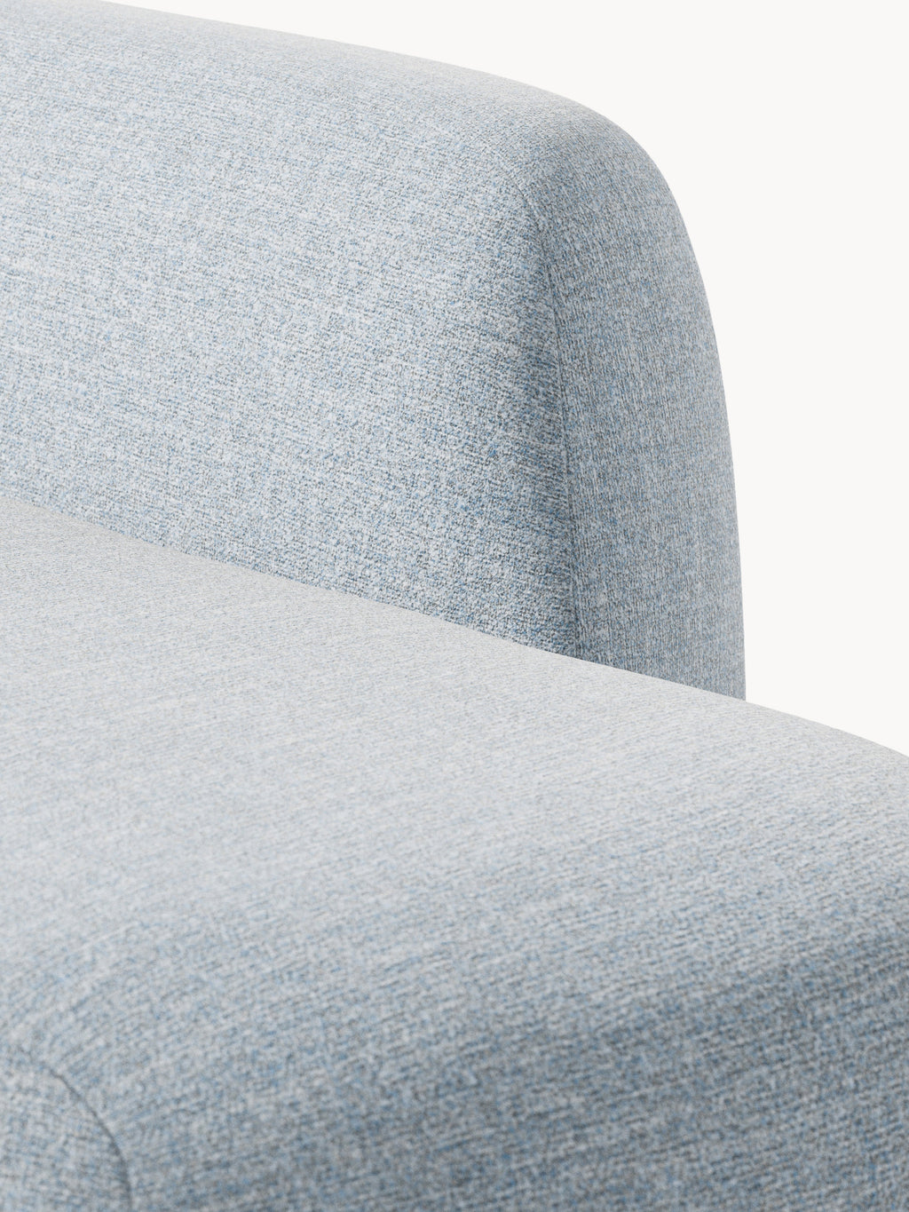 Bouclé-Chaise-Modul Wolke