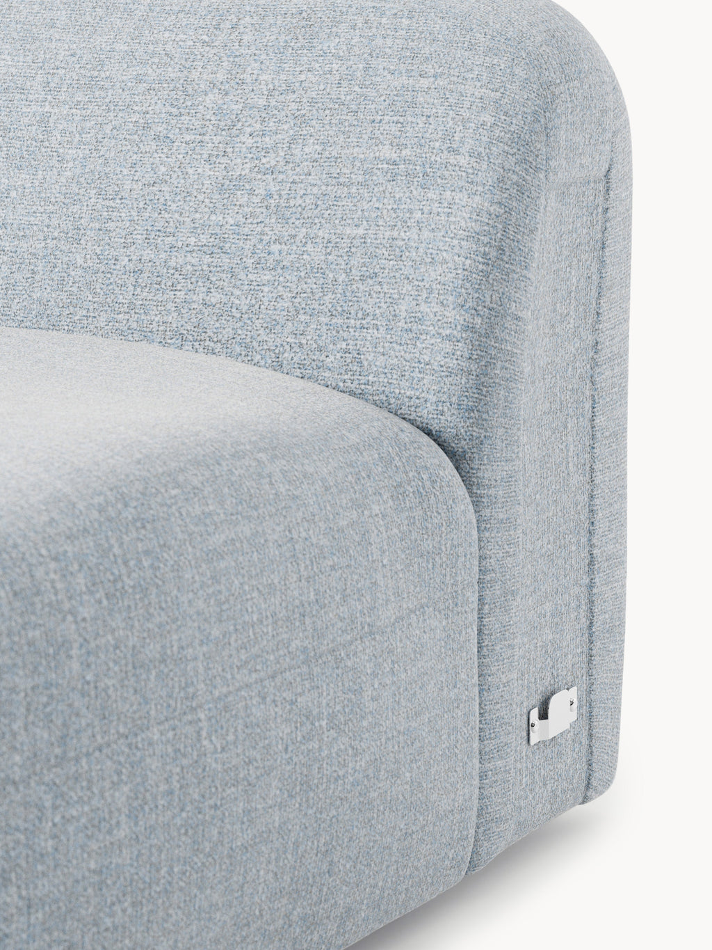 Bouclé-Chaise-Modul Wolke