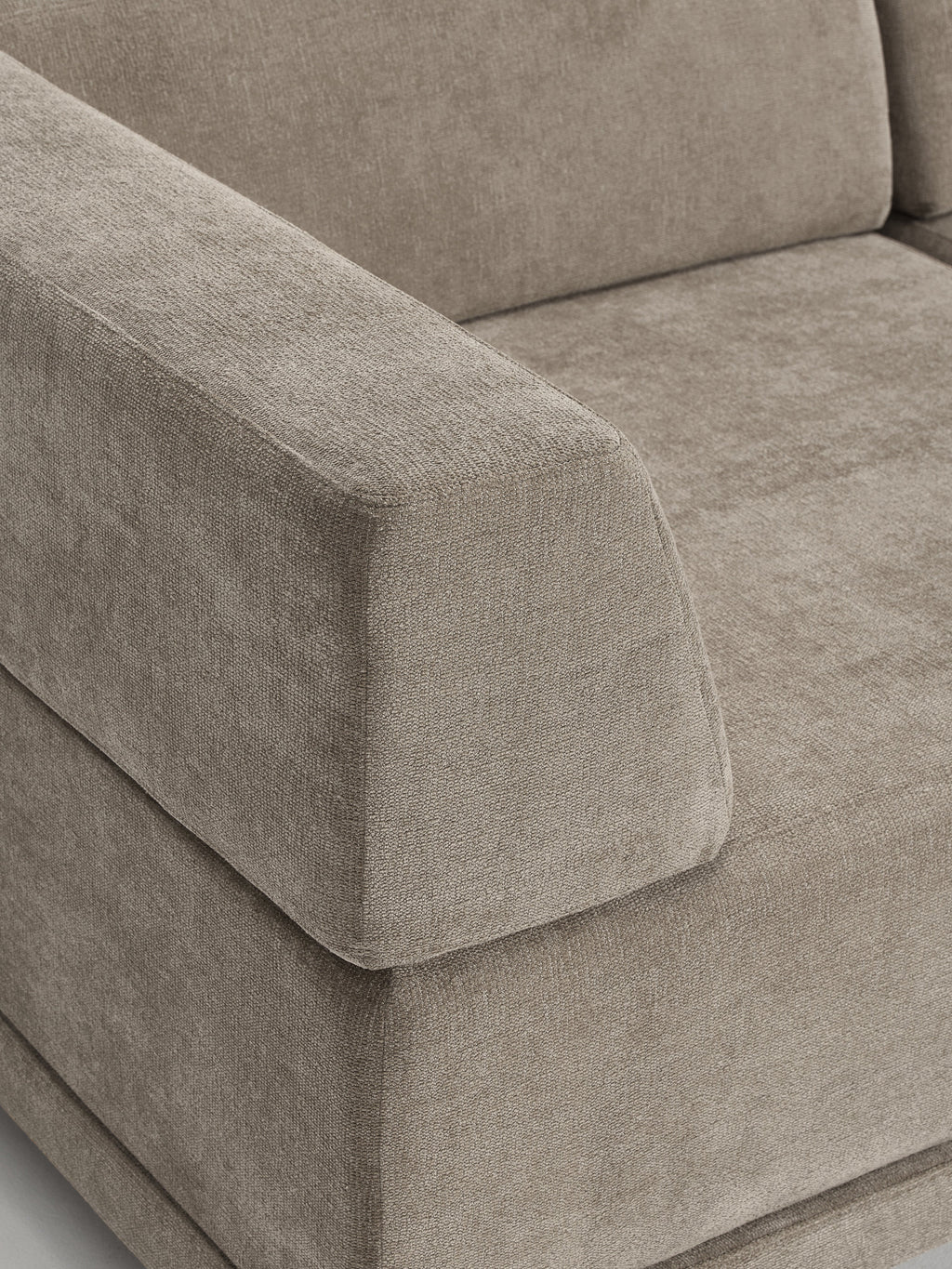 Modulares Ecksofa Colin (4-Sitzer) mit Couchtisch