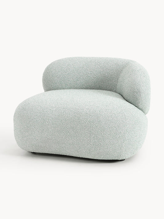 Galeriebild 1 - Bouclé-Loungesessel Alba