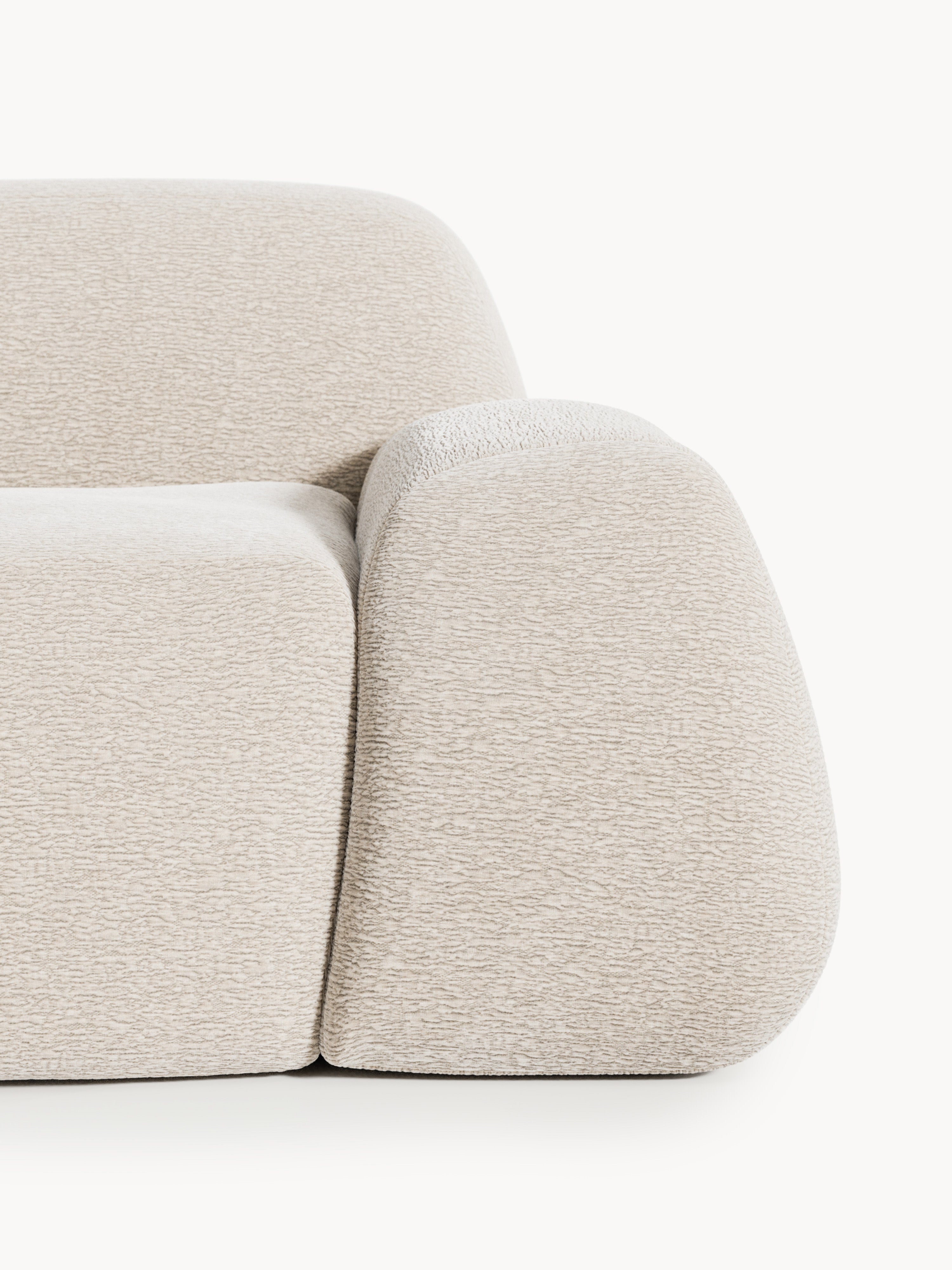 Modulares XL-Ecksofa Wolke mit Chaiselongue