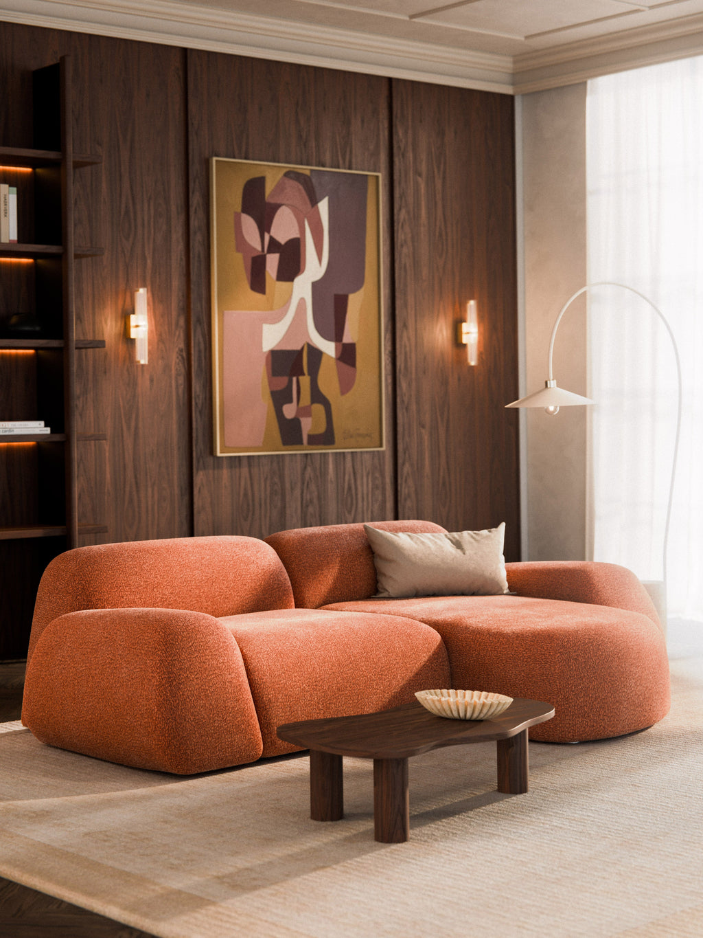 Chaise-Eckmodul Wolke