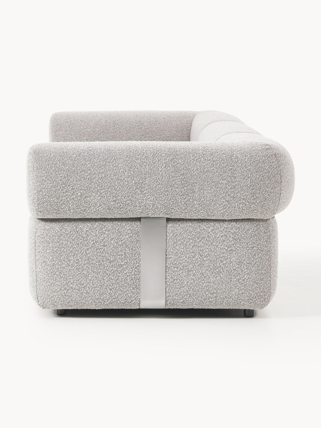 Modulares Bouclé-Sofa Anton (4-Sitzer)