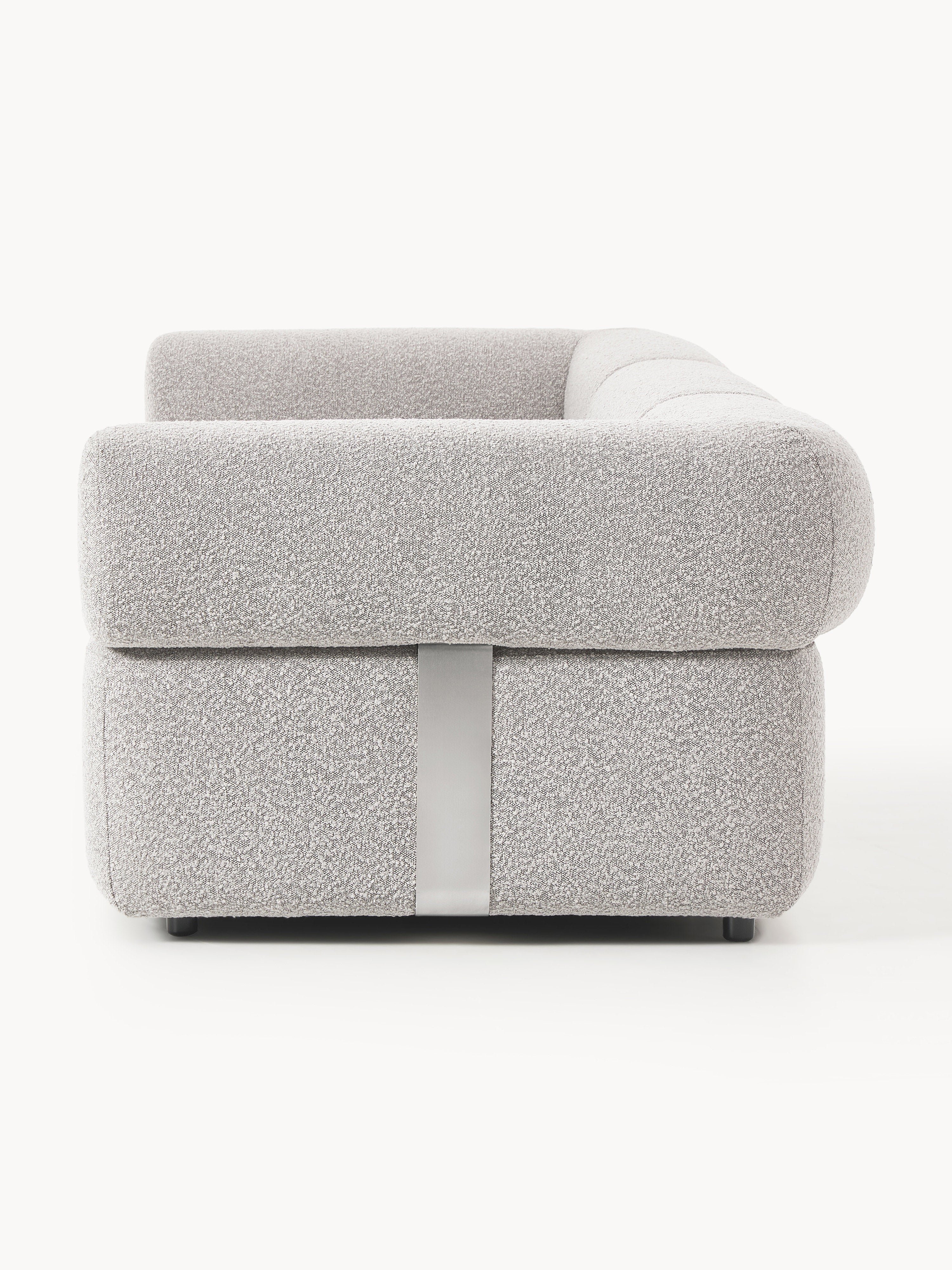 Modulares Bouclé-Sofa Anton (4-Sitzer)