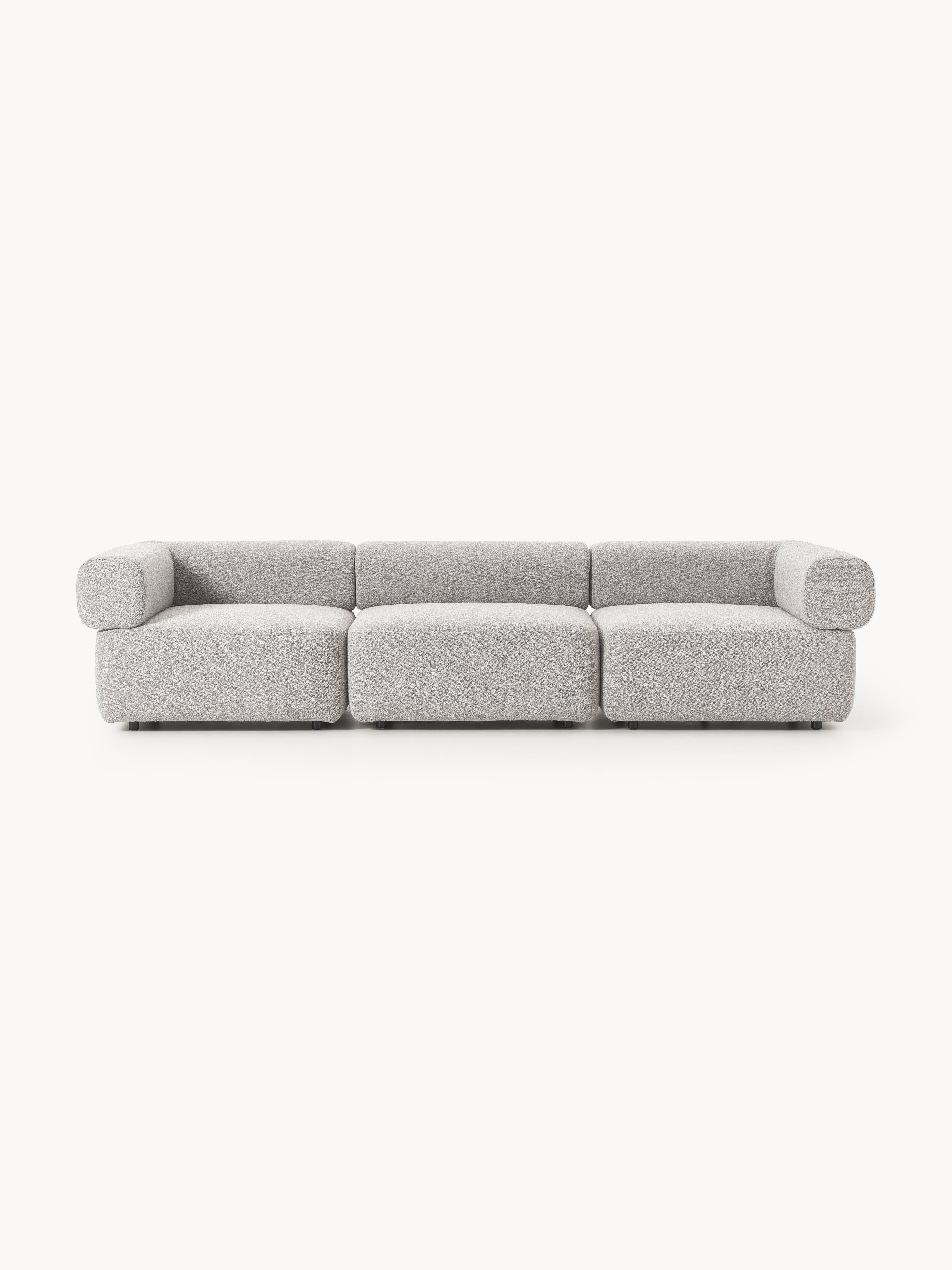 Galeriebild 1 - Modulares Bouclé-Sofa Anton (4-Sitzer)