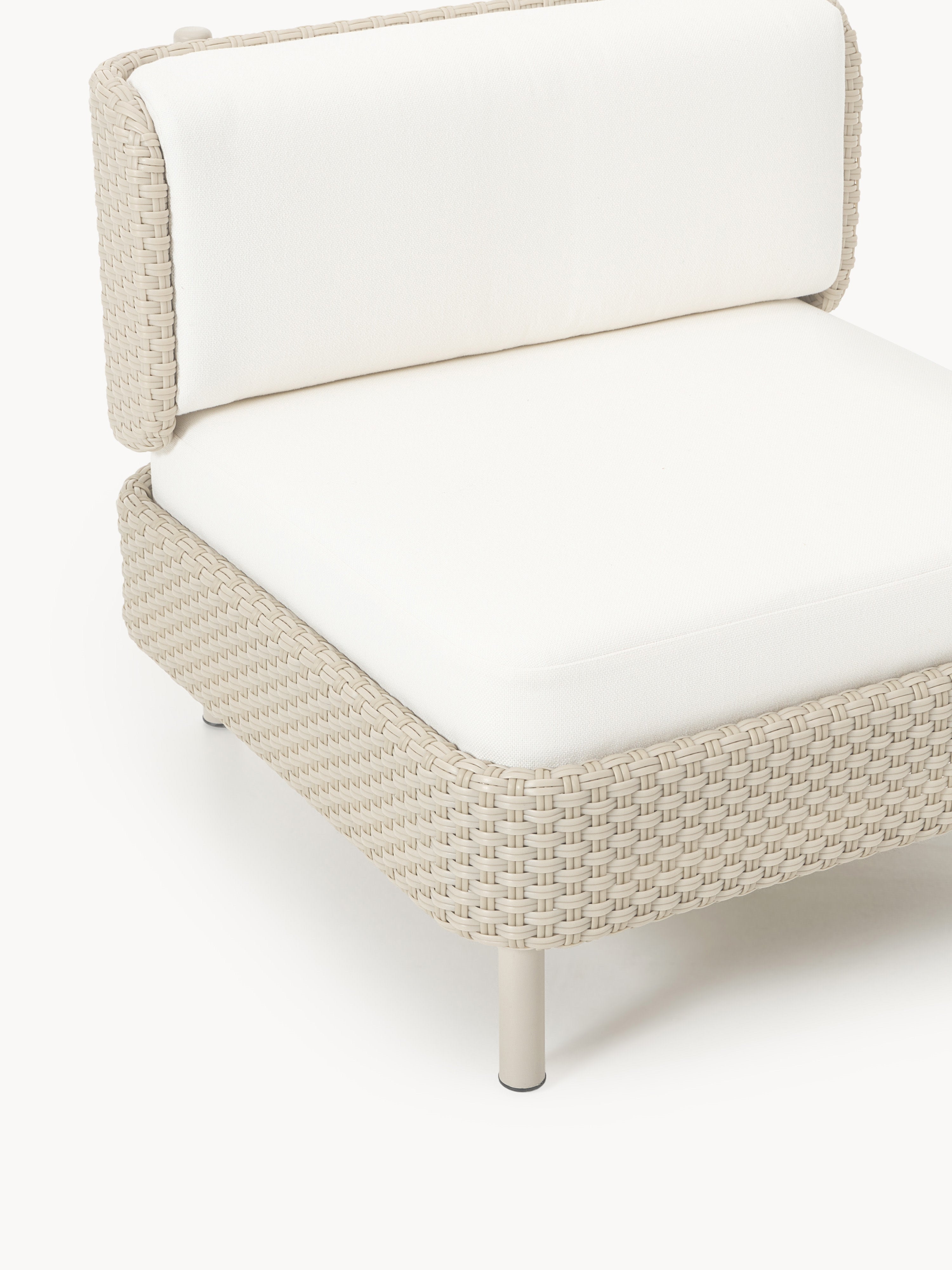 Modularer Garten-Loungesessel Hani mit Schutzhülle
