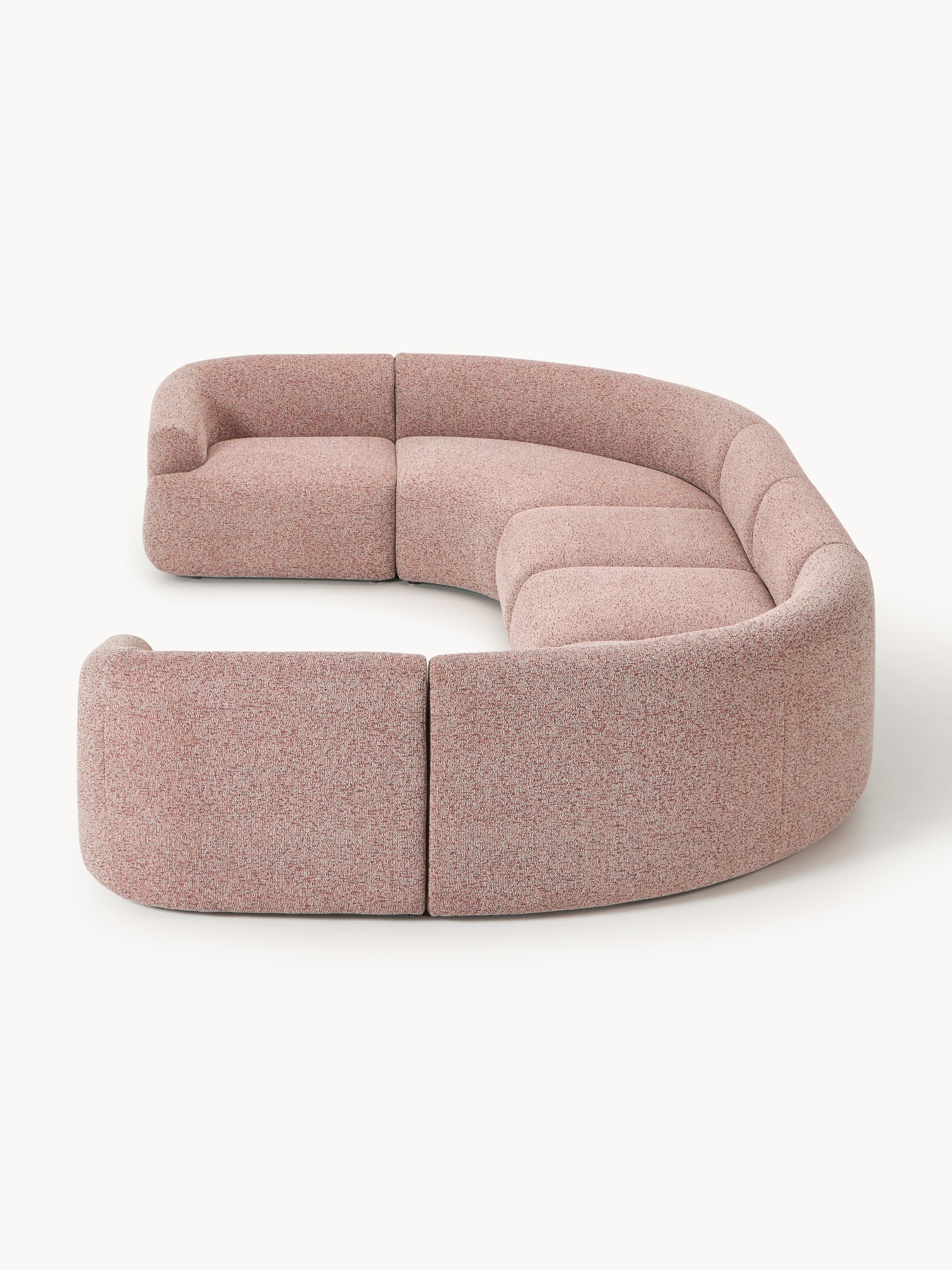 Modulares Bouclé-XL-Sofa Sofia