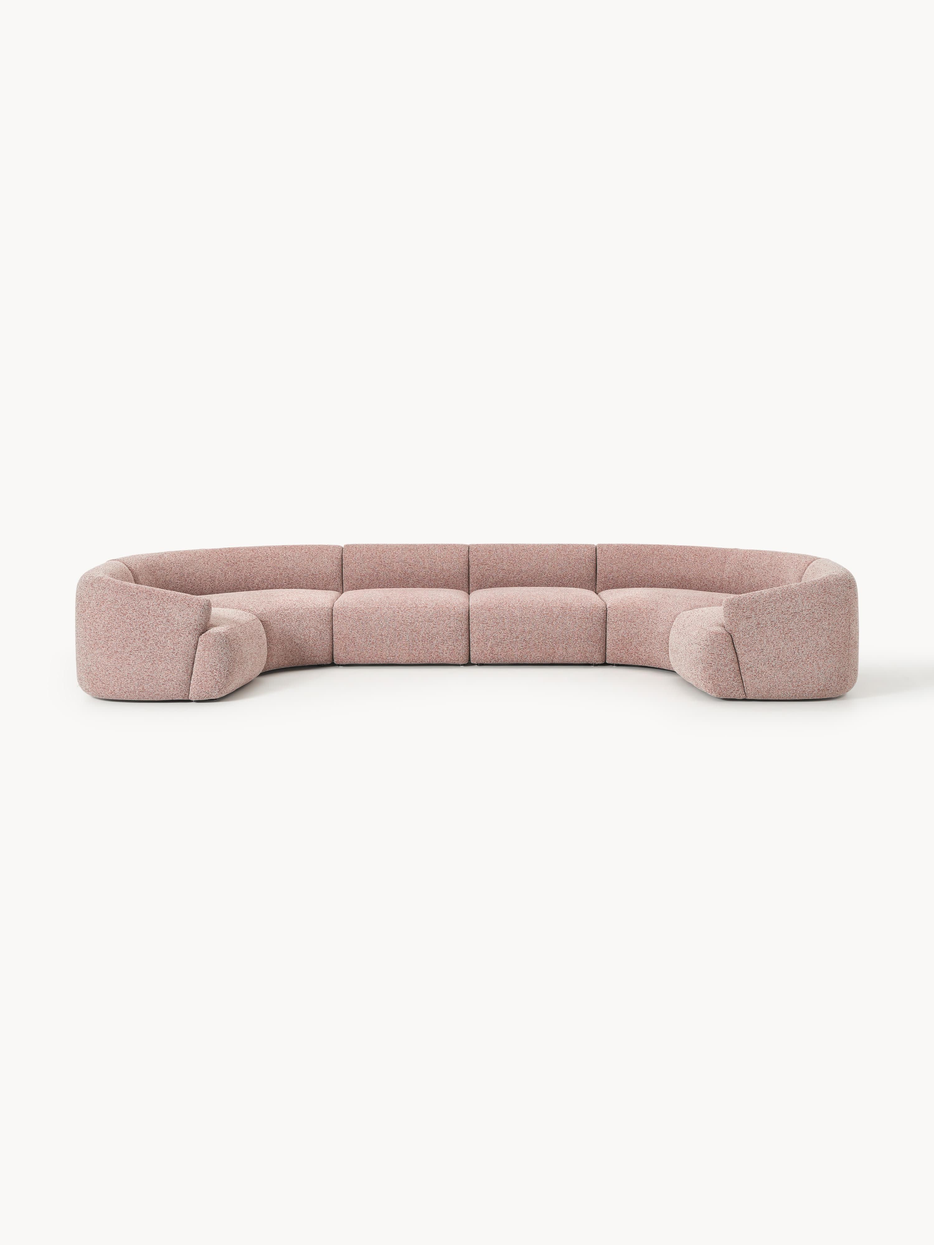 Modulares Bouclé-XL-Sofa Sofia