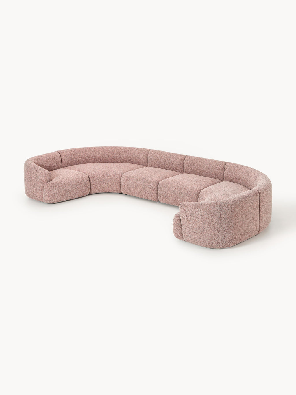 Galeriebild 1 - Modulares Bouclé-XL-Sofa Sofia