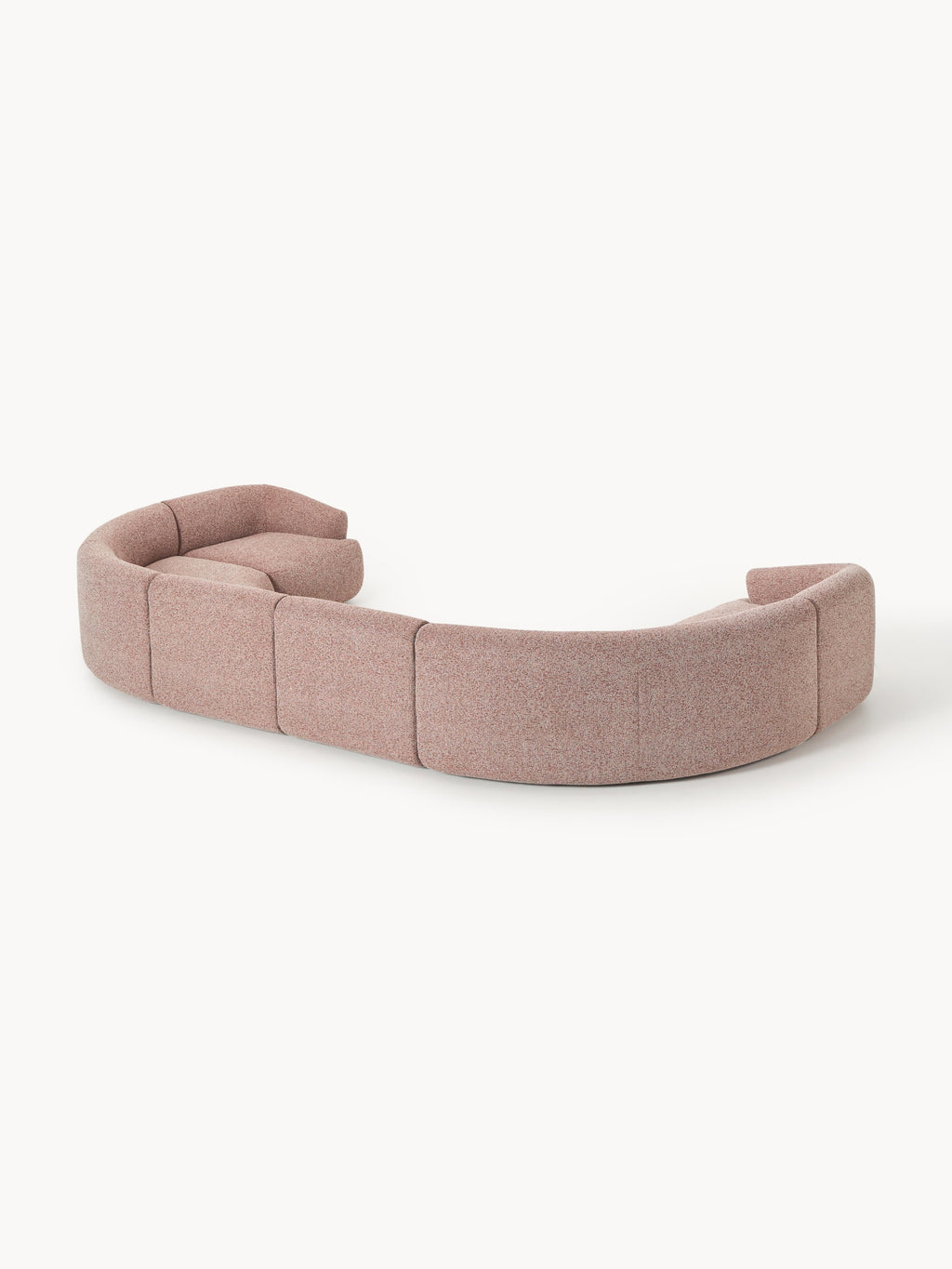 Modulares Bouclé-XL-Sofa Sofia