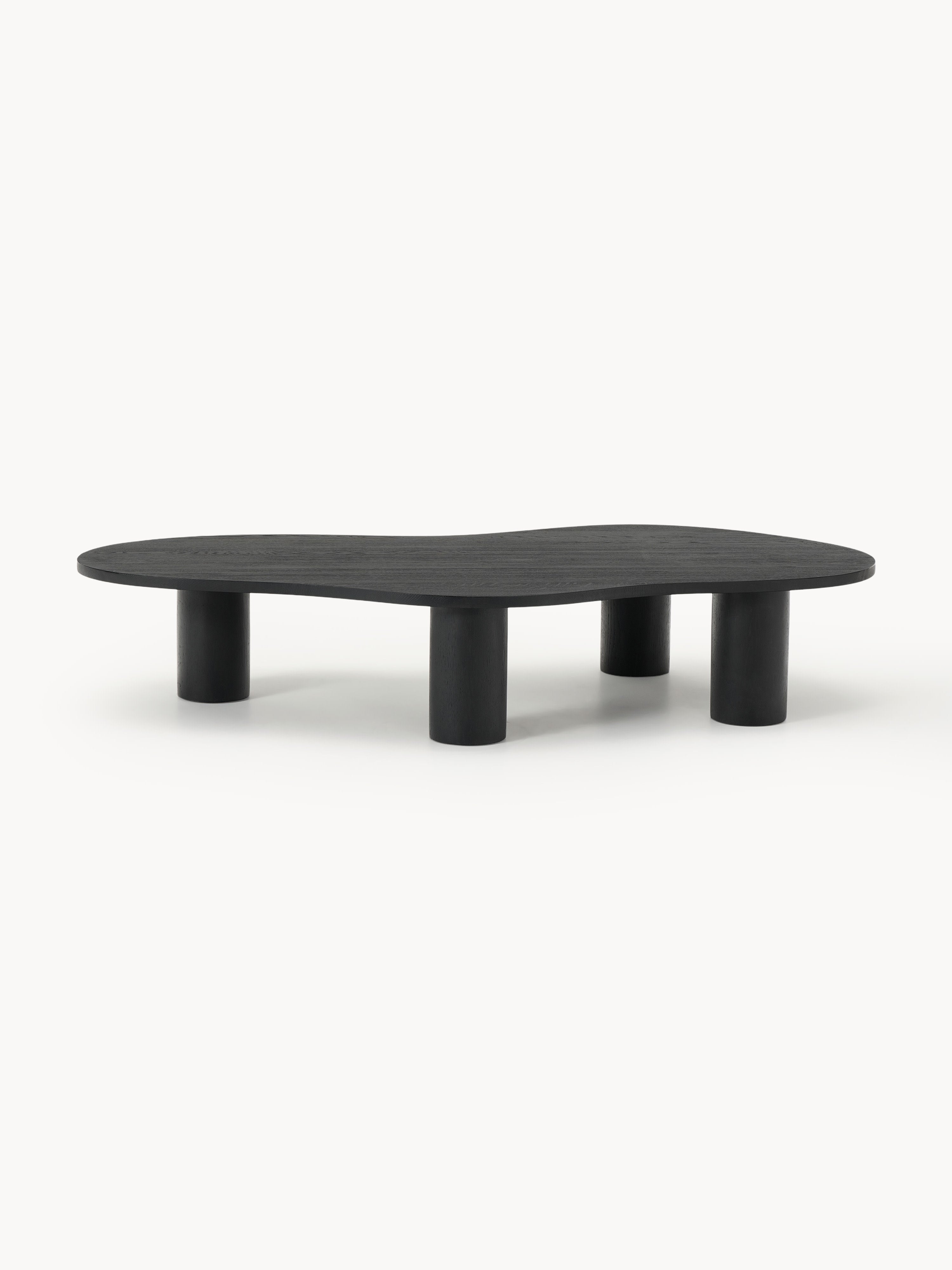 XL Couchtisch Didi aus Eichenholz in organischer Form