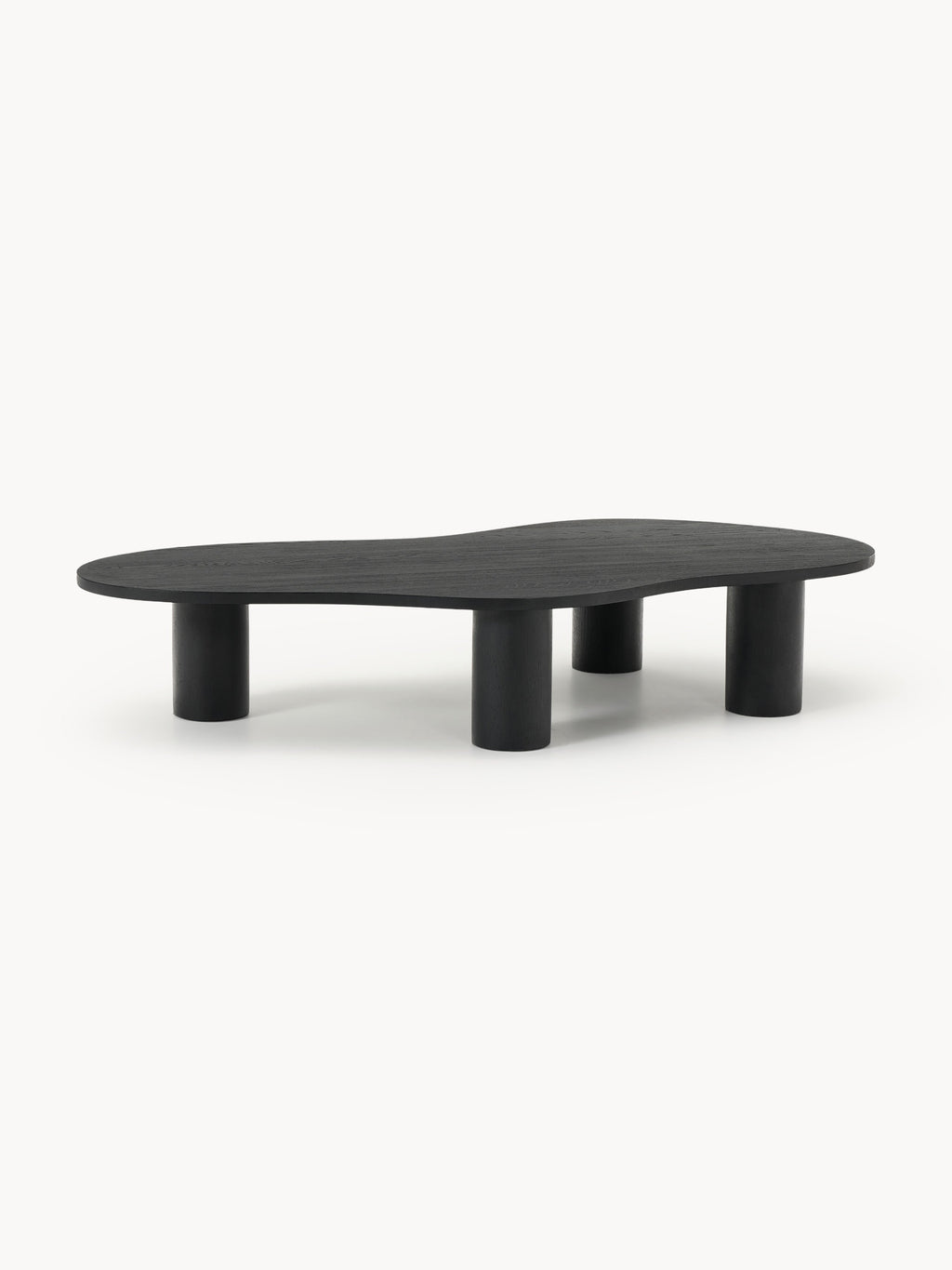 Galeriebild 1 - XL Couchtisch Didi aus Eichenholz in organischer Form