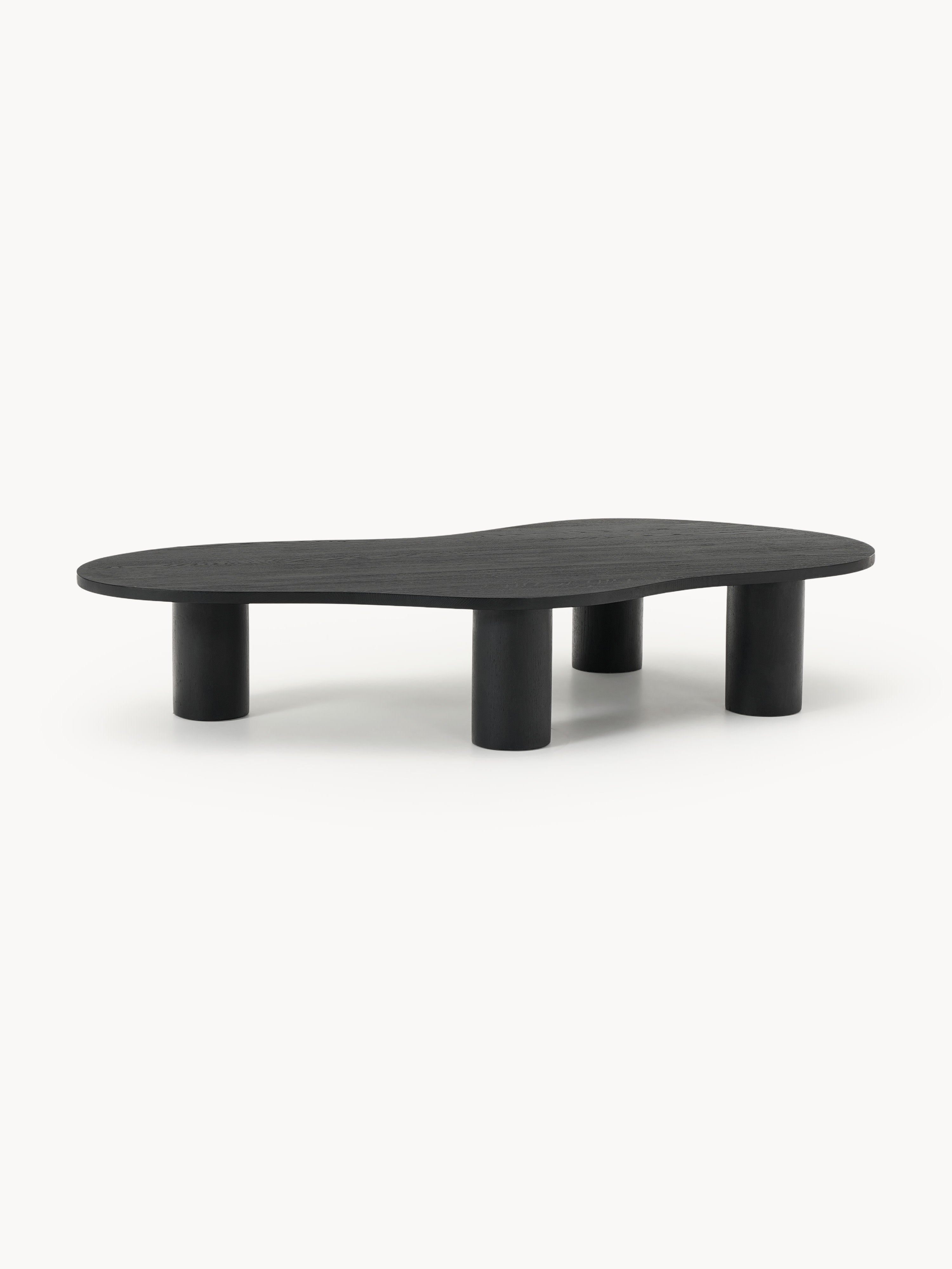 Galeriebild 1 - XL Couchtisch Didi aus Eichenholz in organischer Form