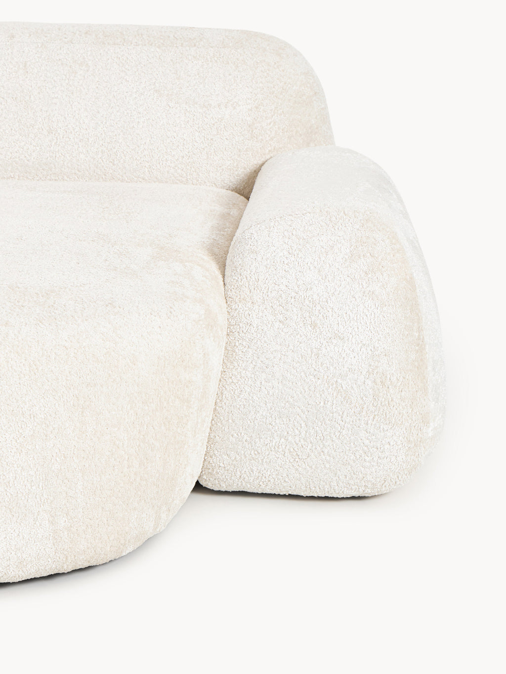 Teddy-Bouclé-Chaise Wolke