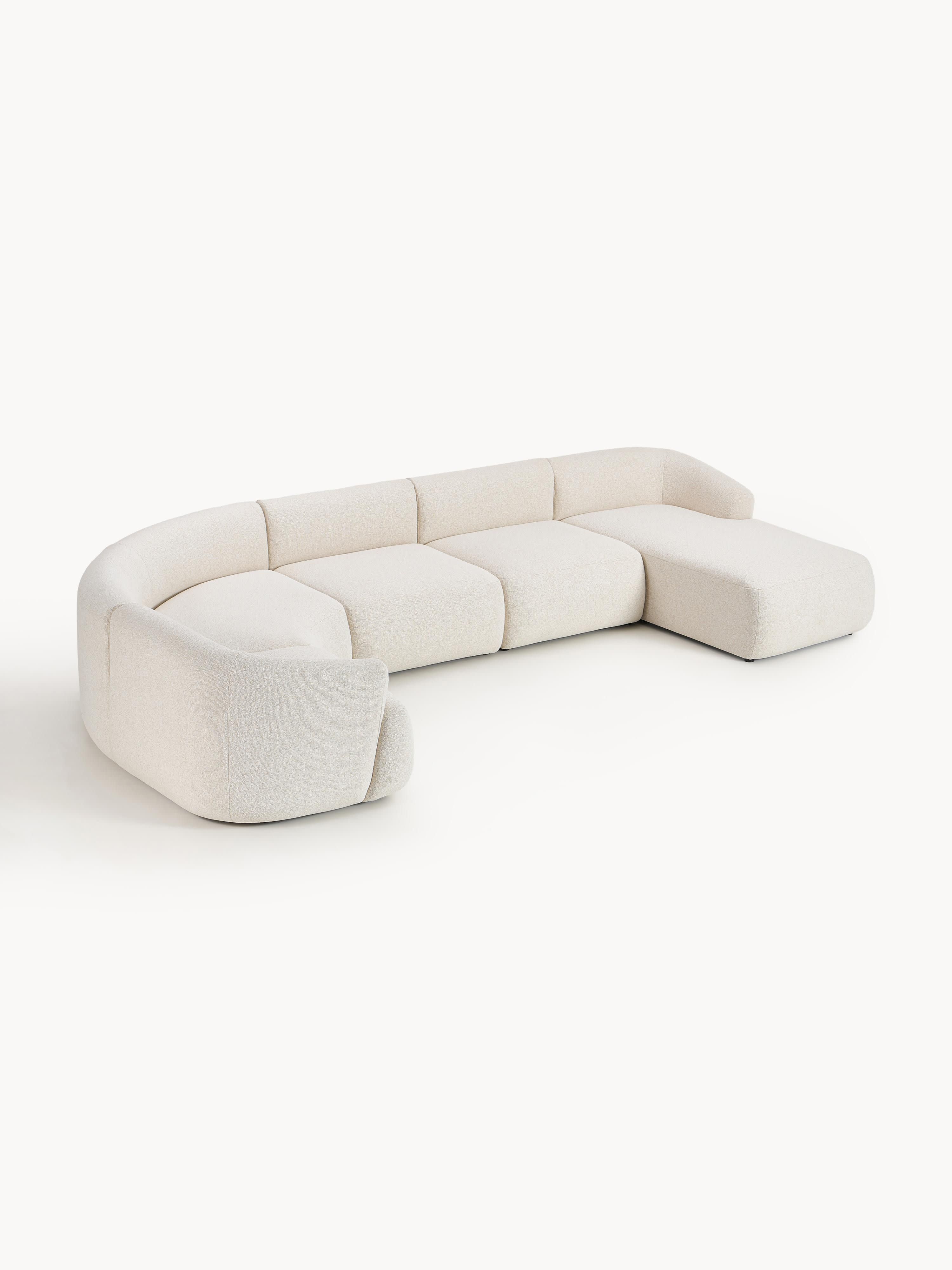 Galeriebild 1 - Modulares Bouclé-XL-Sofa Sofia