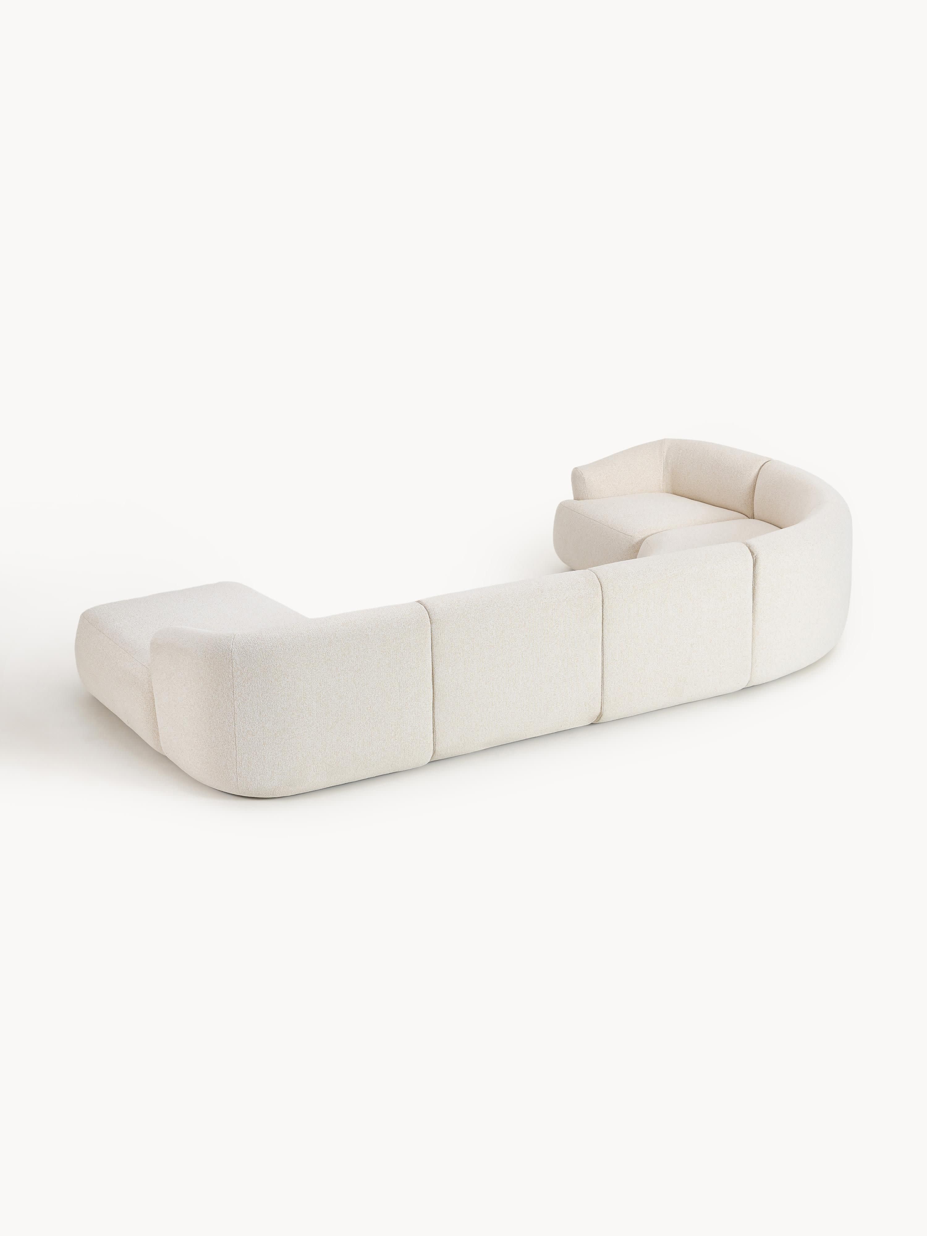 Modulares Bouclé-XL-Sofa Sofia