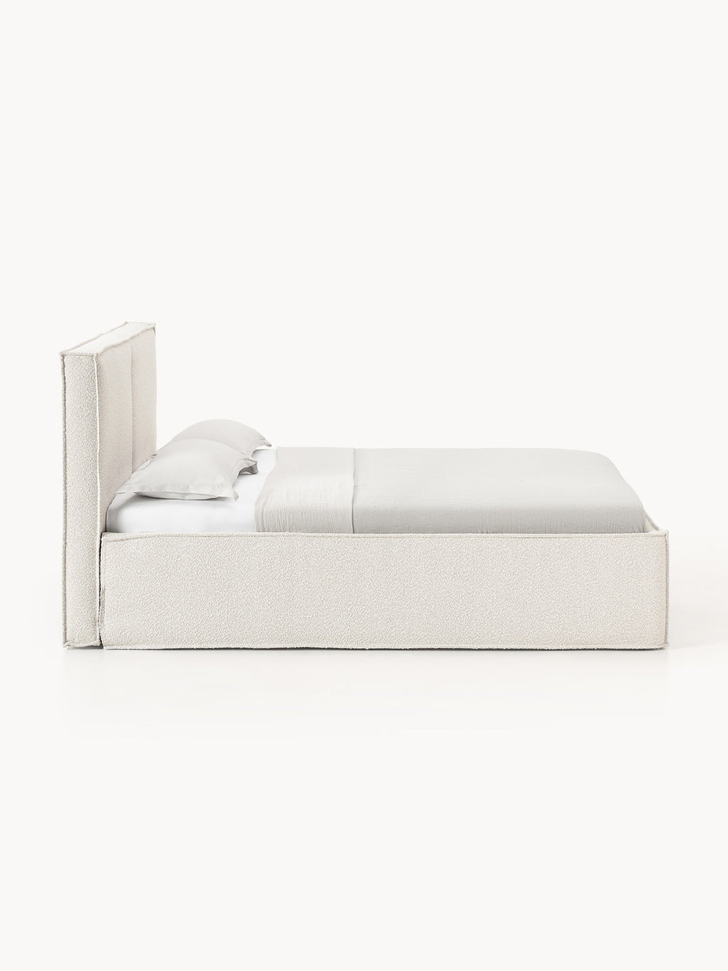 Bouclé-Polsterbett Dream