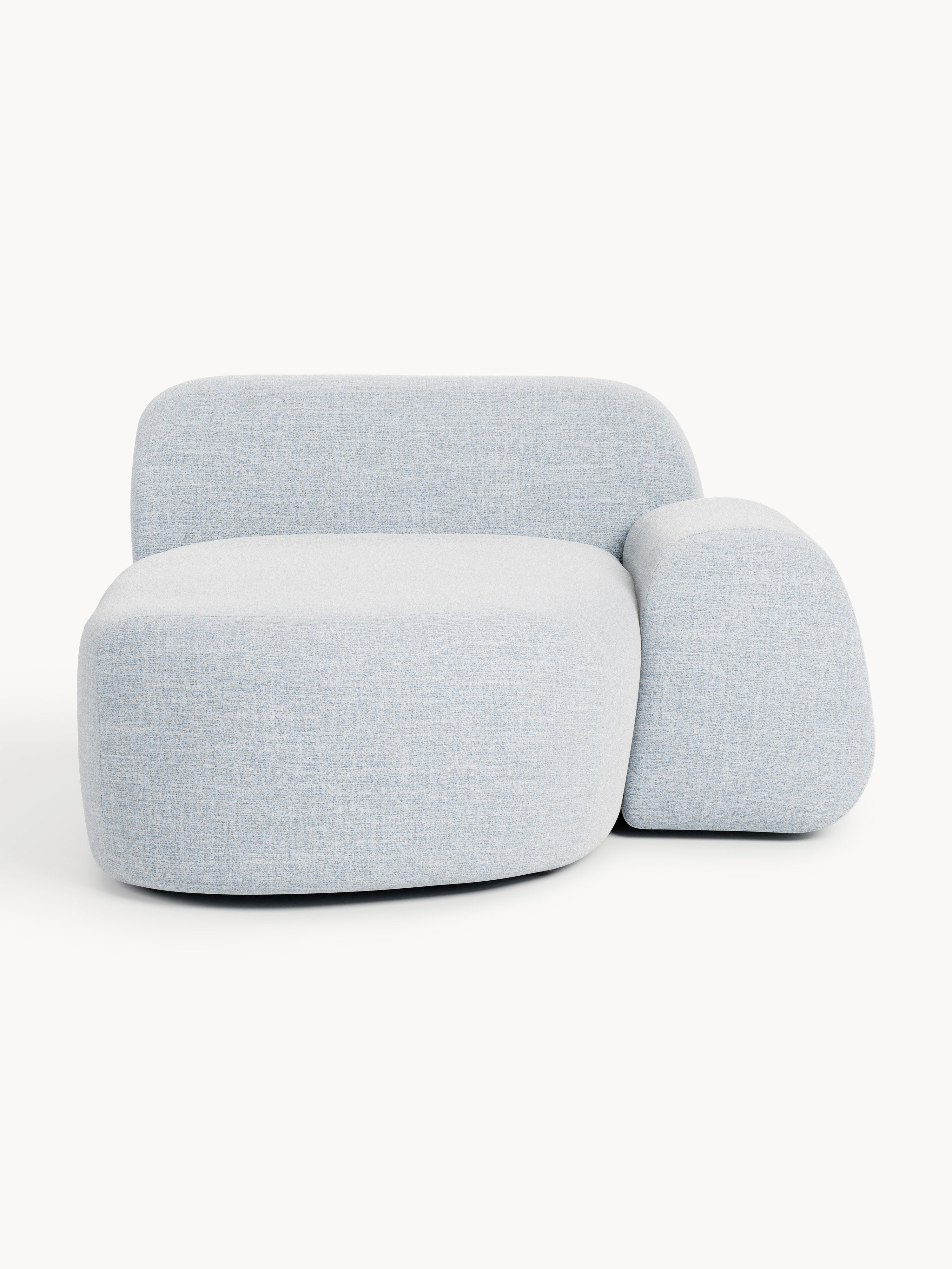 Galeriebild 1 - Bouclé-Chaise-Eckmodul Wolke