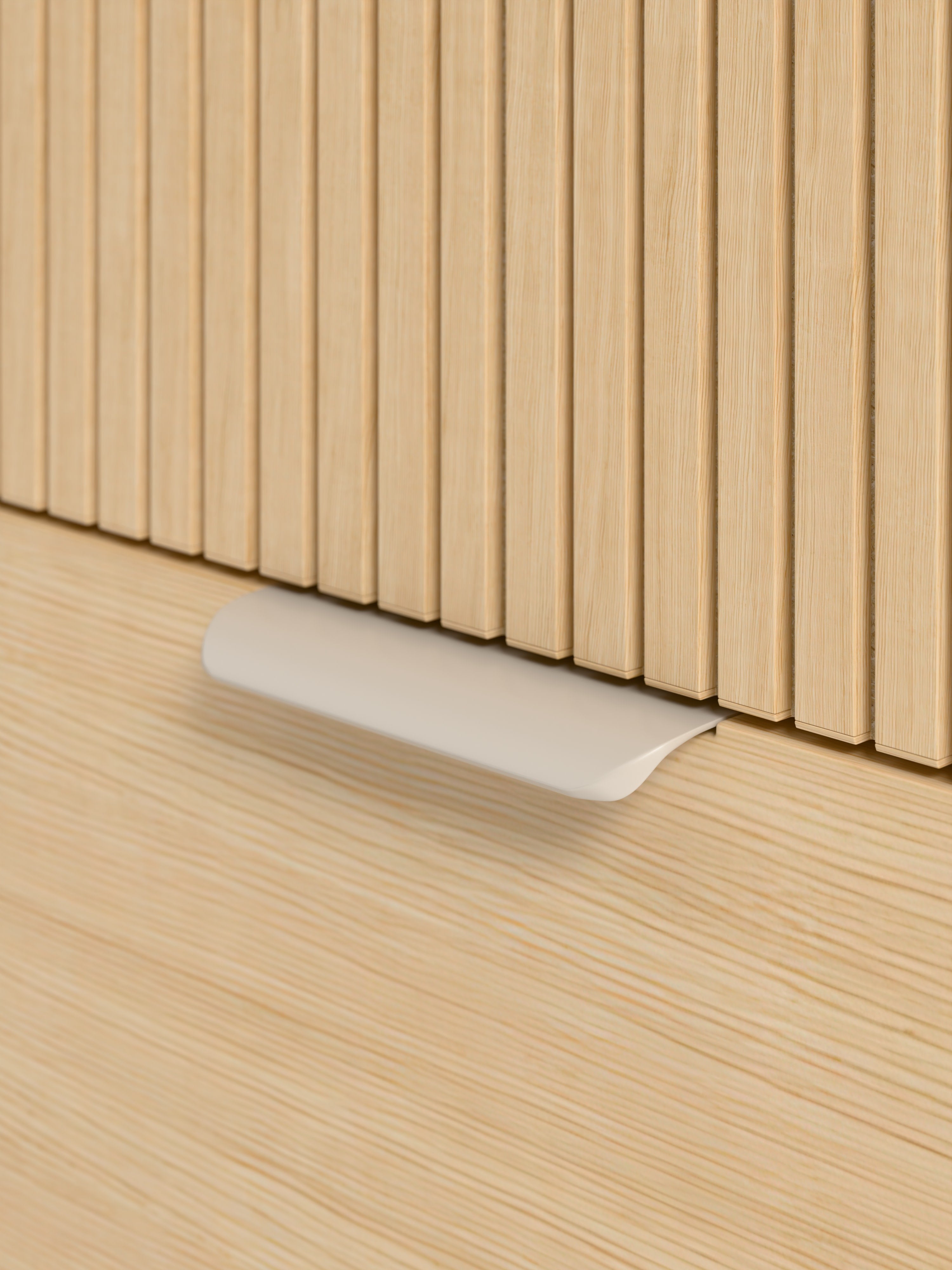 Holz-Highboard Sato