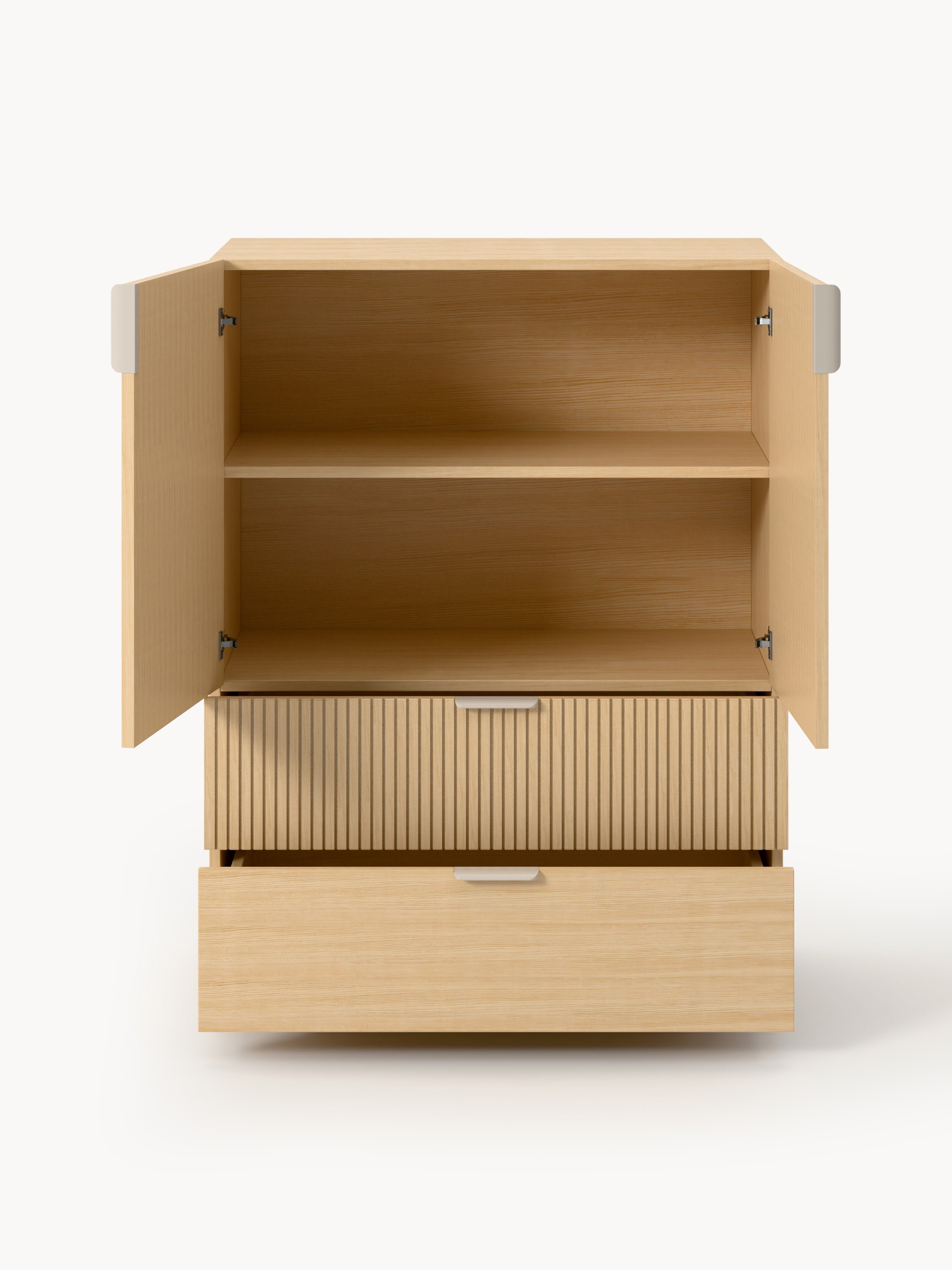 Holz-Highboard Sato
