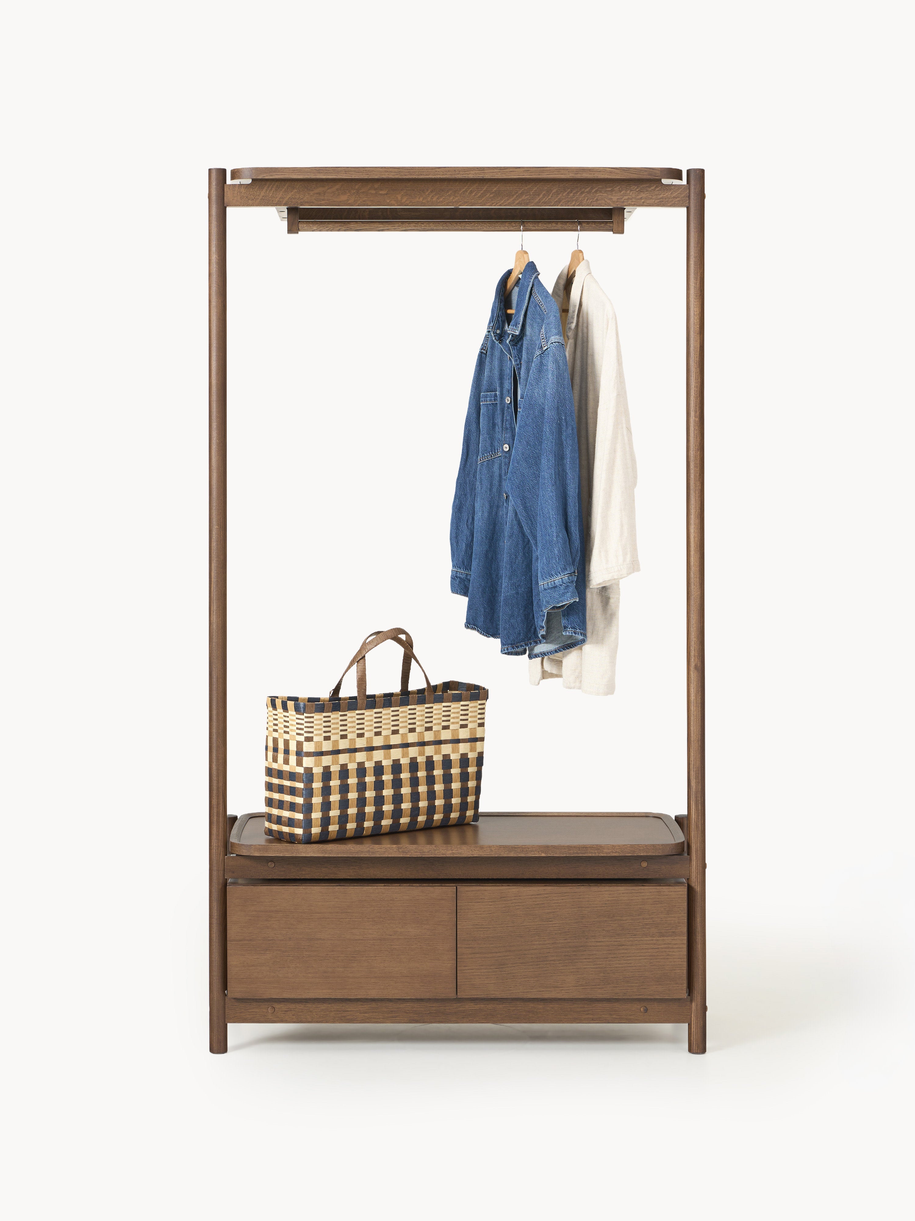 Holz-Standgarderobe Libby