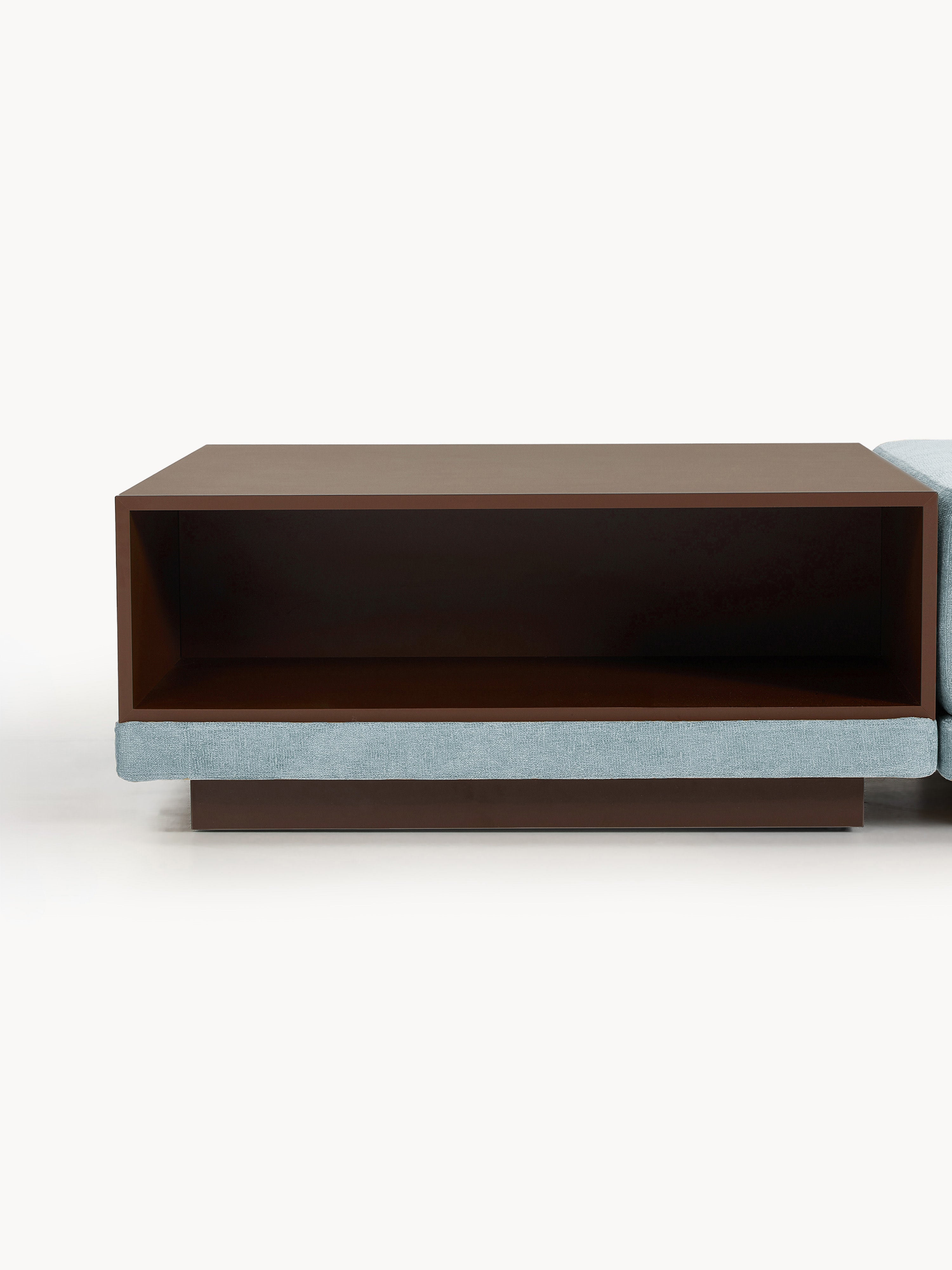 Modulares Sofa Colin (4-Sitzer) mit Couchtisch & Ottomane