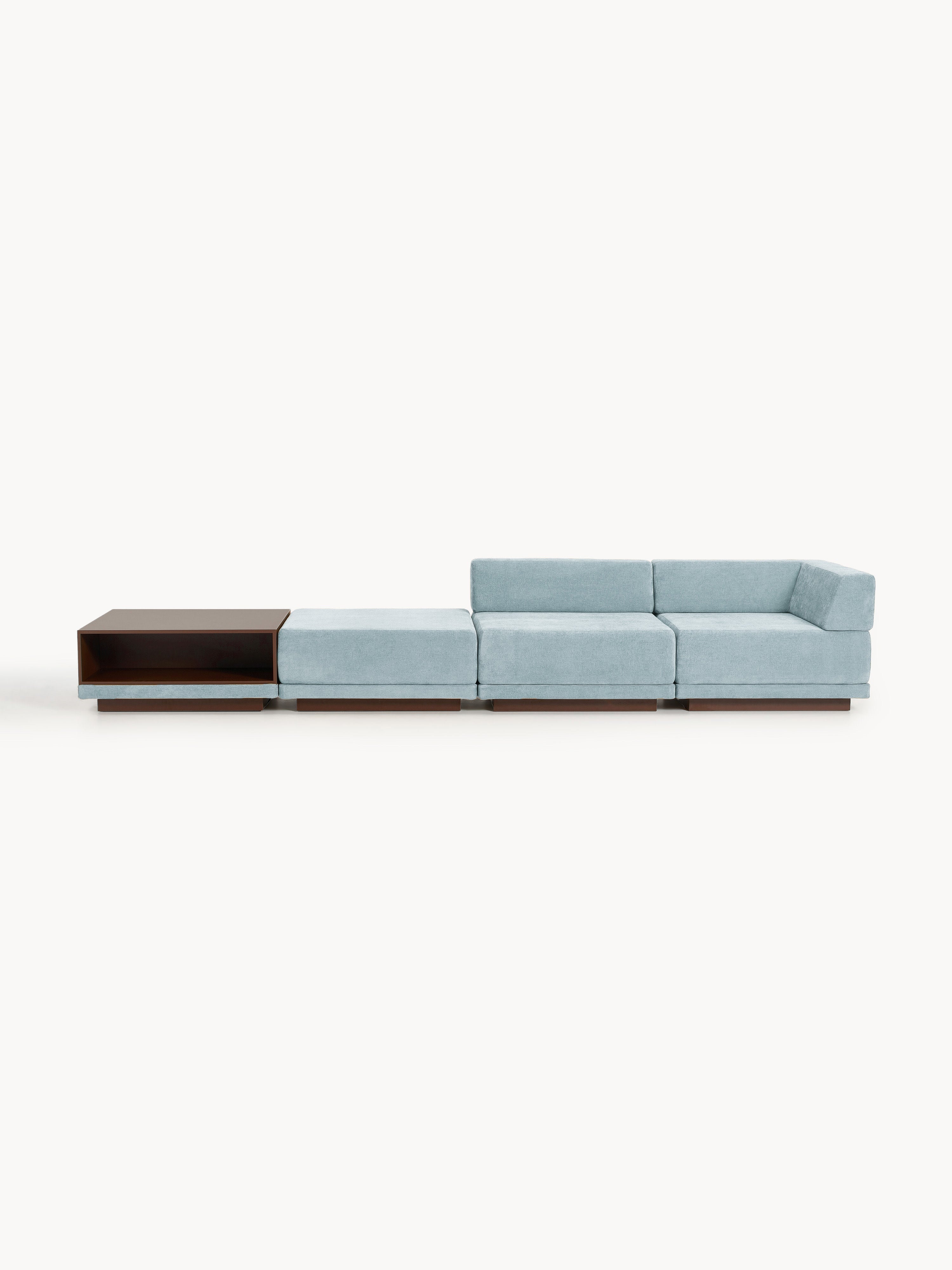 Galeriebild 1 - Modulares Sofa Colin (4-Sitzer) mit Couchtisch & Ottomane