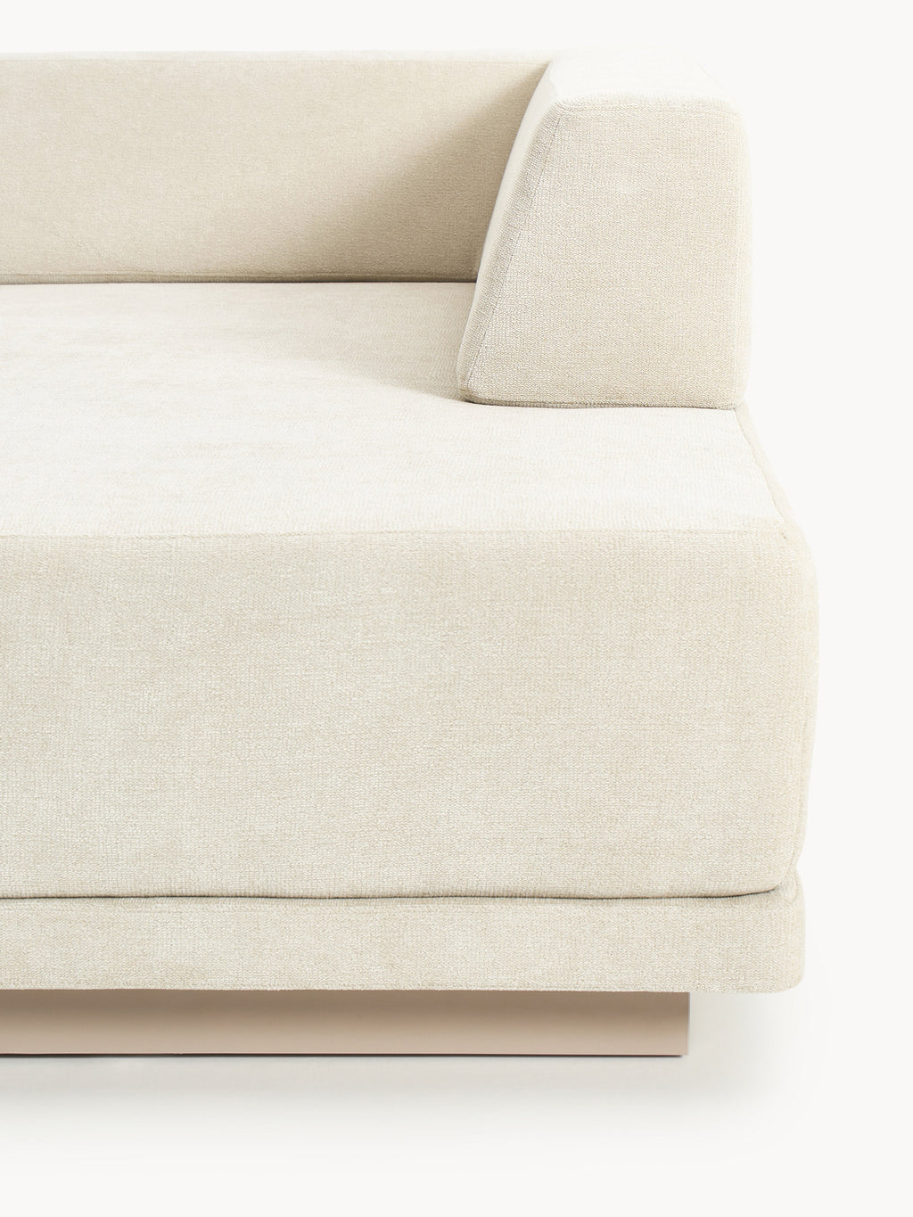 Modulares Ecksofa Colin (4-Sitzer) mit Couchtisch