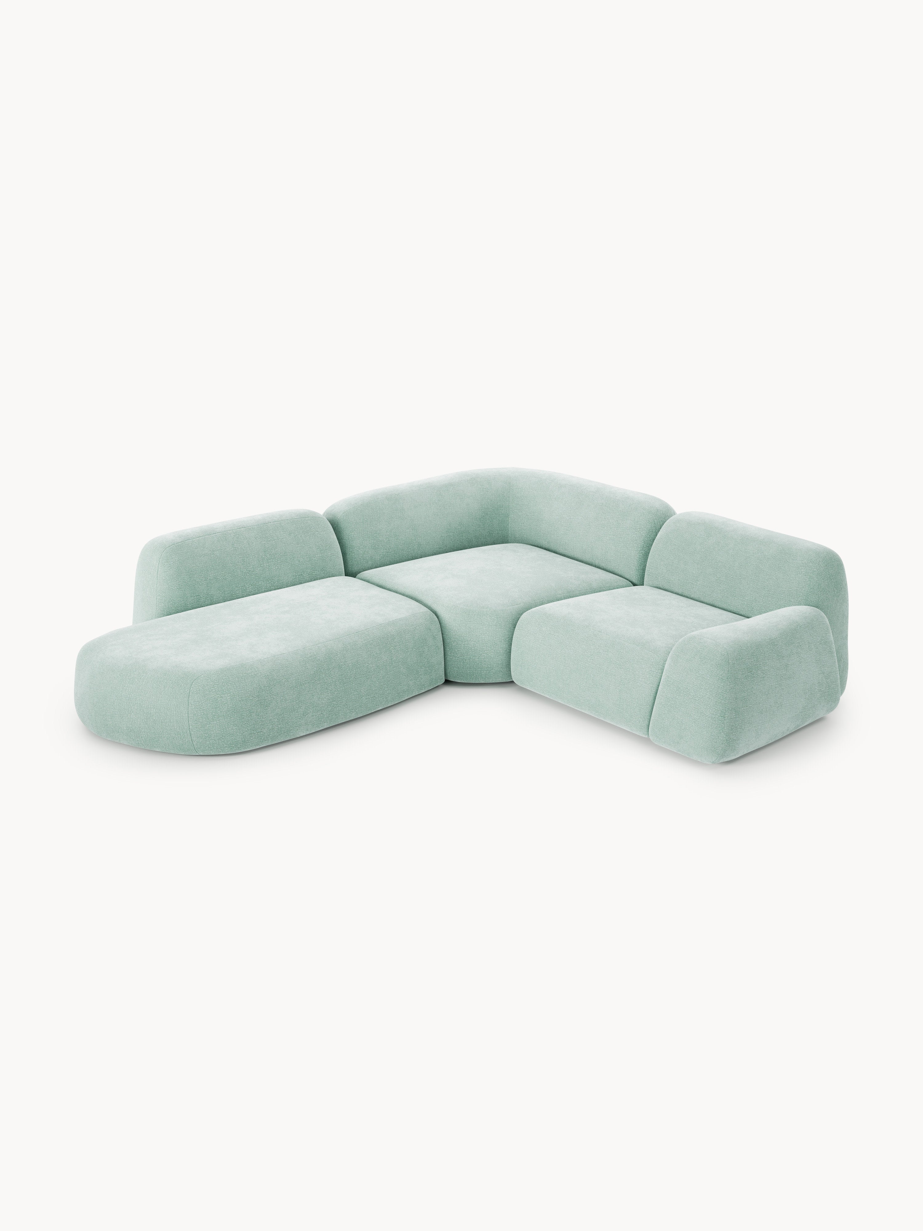 Modulares Ecksofa Wolke (4-Sitzer) mit Chaiselongue