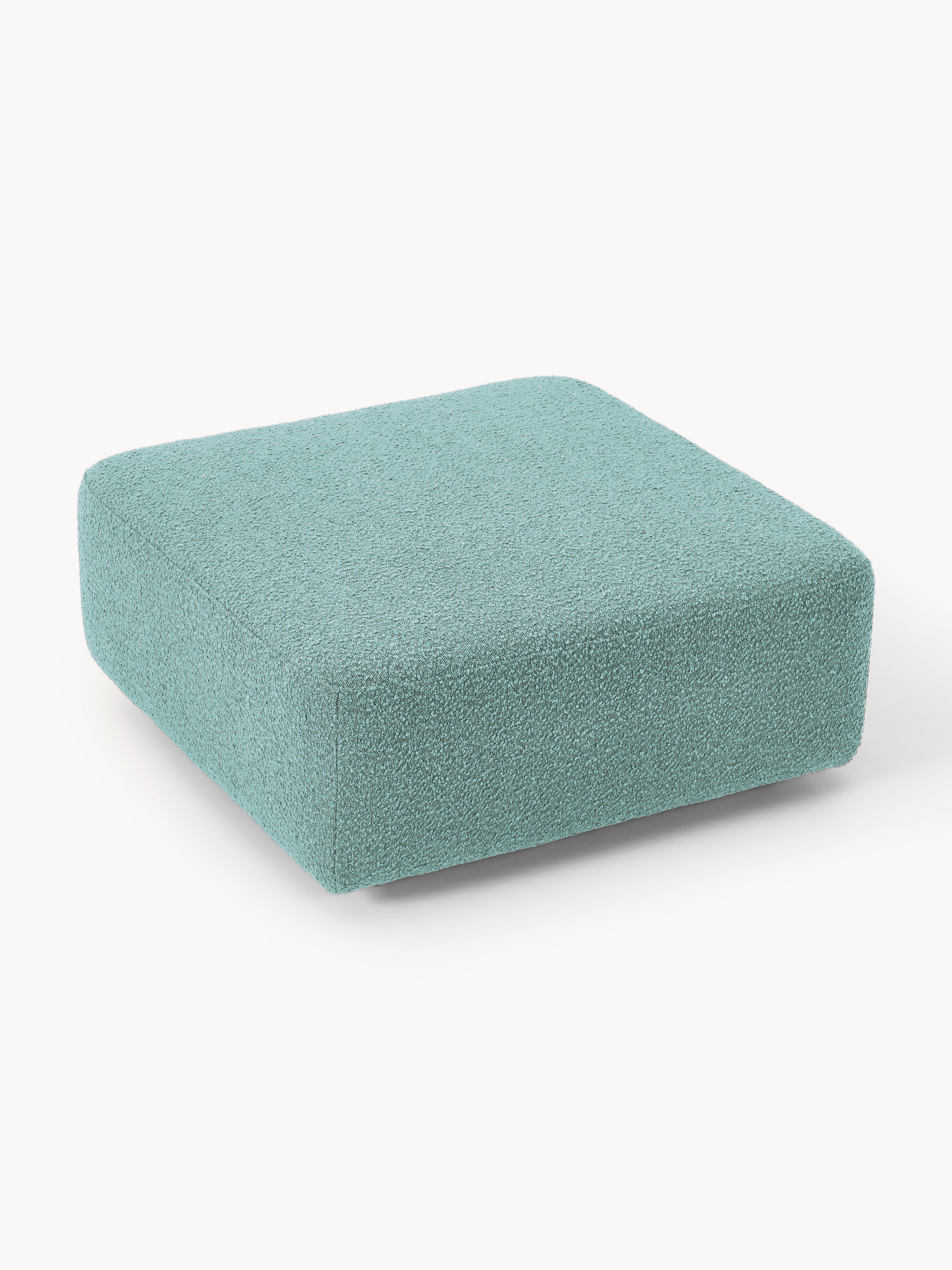 Bouclé-Sofa-Hocker Anton