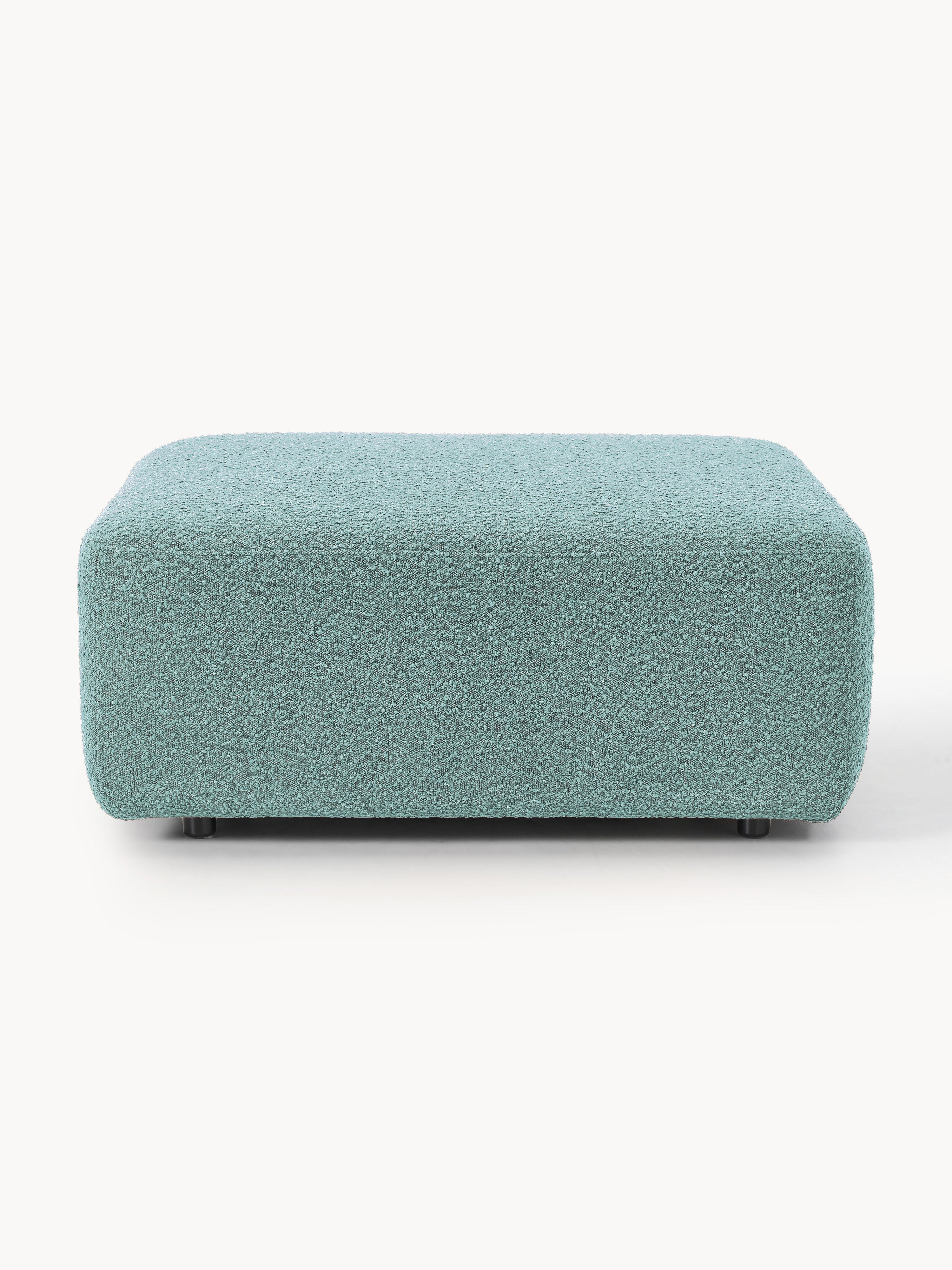 Bouclé-Sofa-Hocker Anton