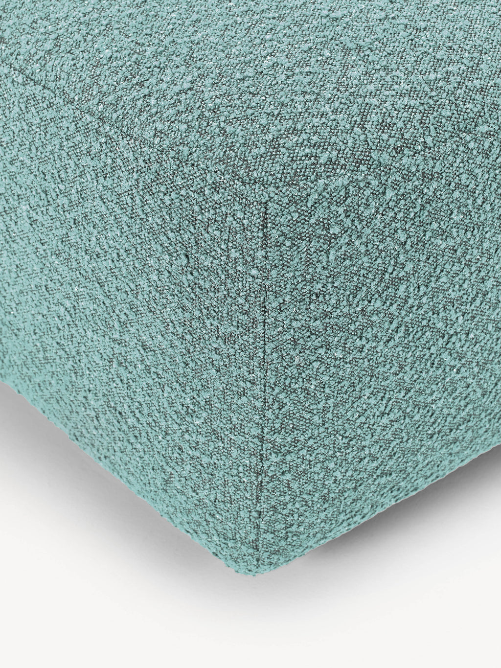 Bouclé-Sofa-Hocker Anton