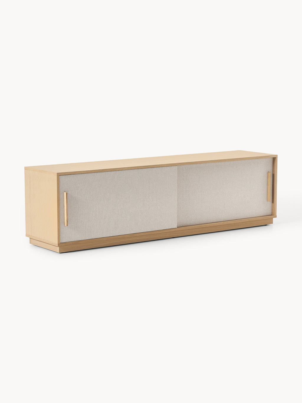 Galeriebild 1 - Holz-TV-Lowboard Wisp mit gepolsterter Front