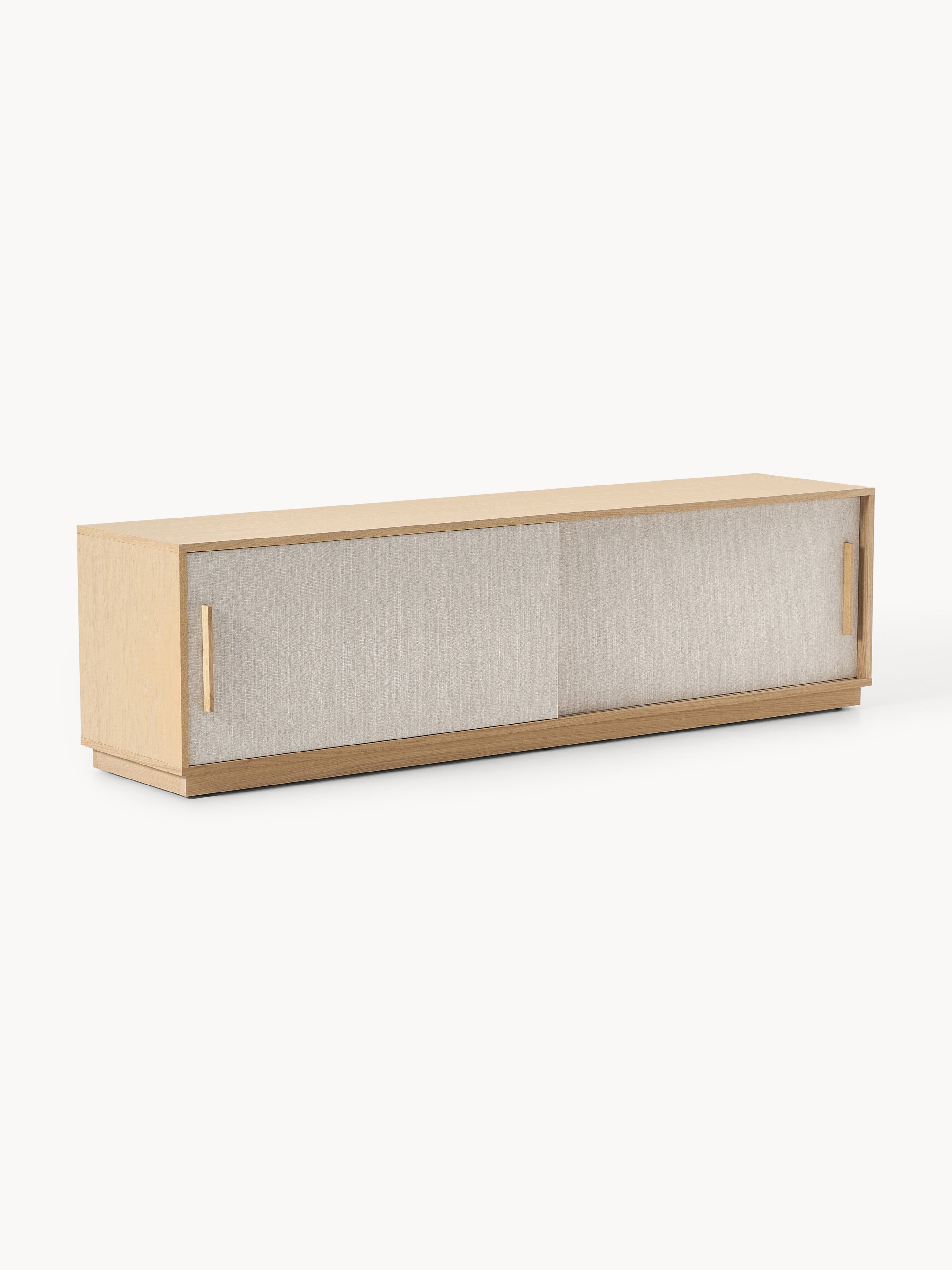 Galeriebild 1 - Holz-TV-Lowboard Wisp mit gepolsterter Front