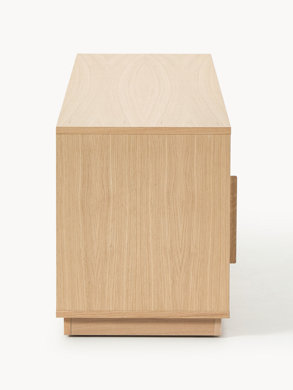 Holz-TV-Lowboard Wisp mit gepolsterter Front